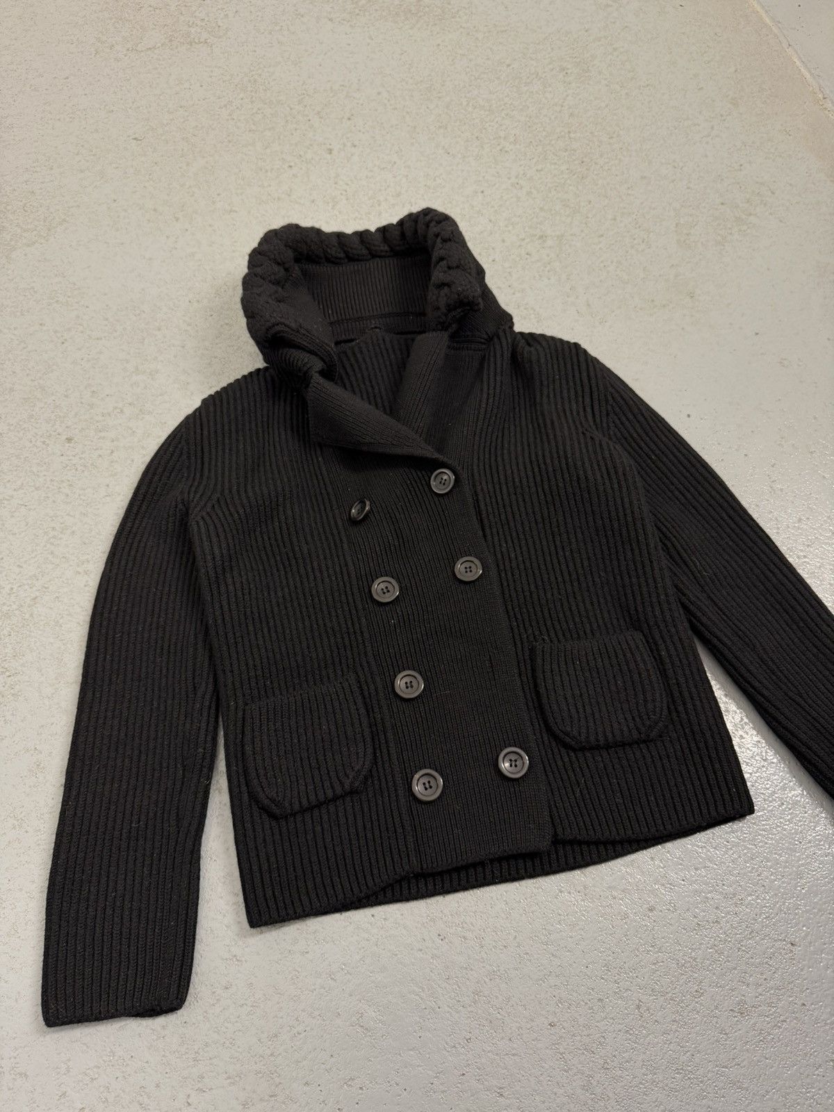 Prada Vintage Prada Souble Breasted Wool Sweater Size M / US 6-8 / IT 42-44 - 5 Thumbnail