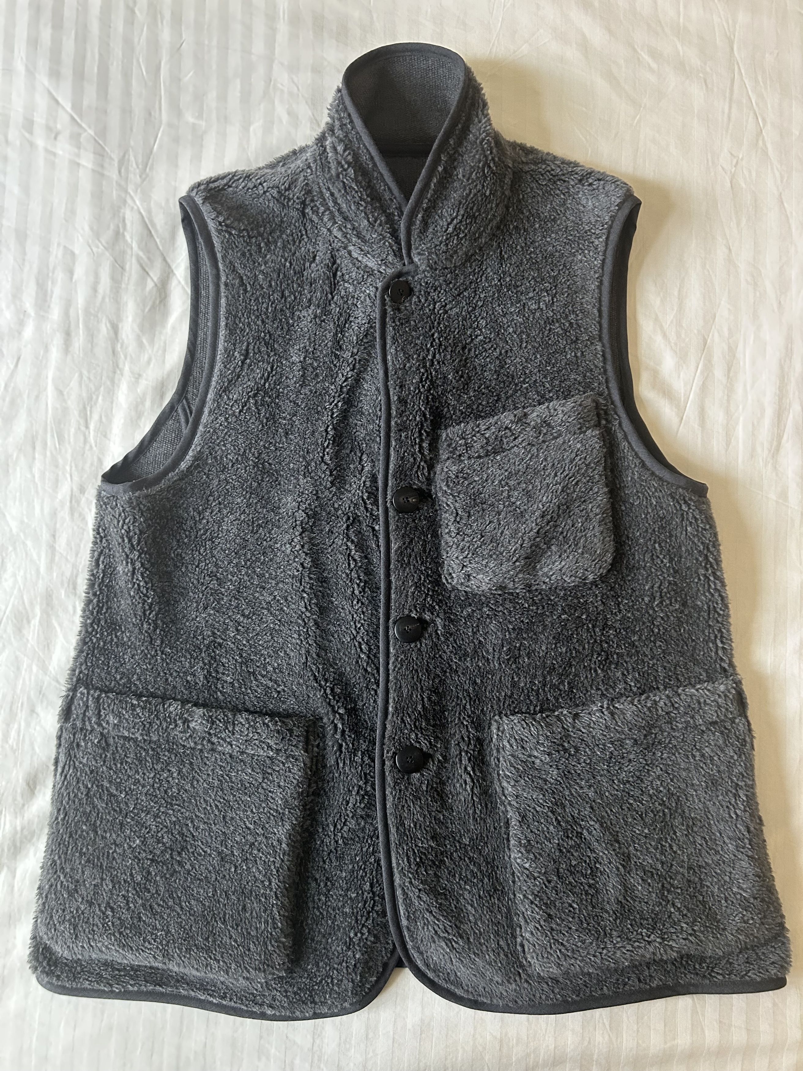 Visvim visvim sport Wool Boa Gilet Grey Size US XL / EU 56 / 4 - 1 Thumbnail