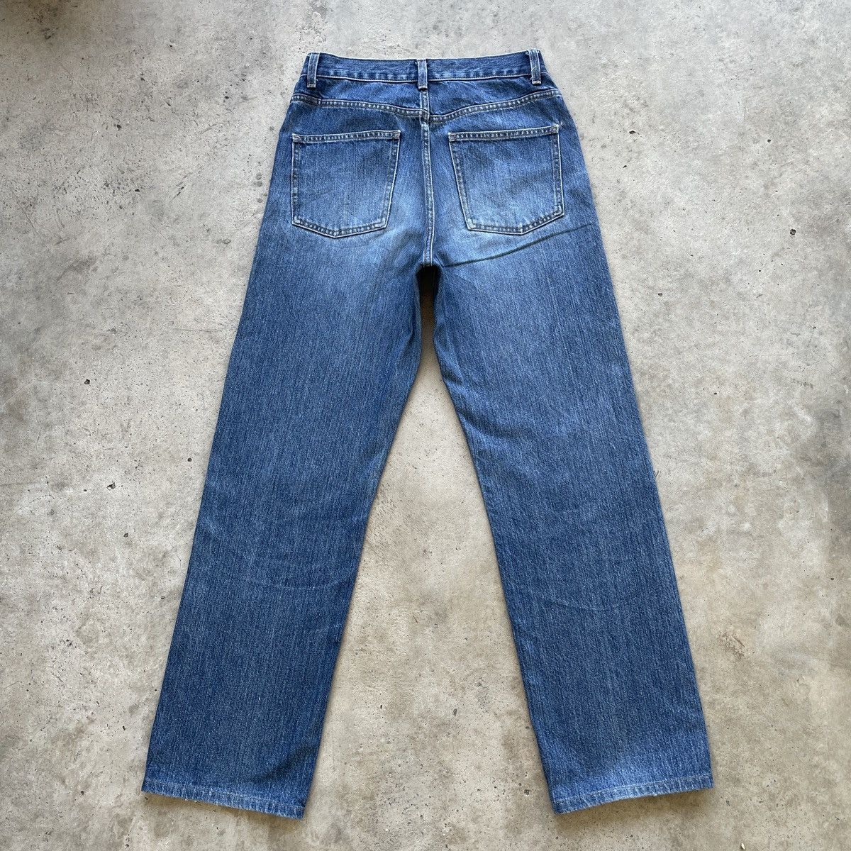 Japanese Brand W28💥 Vintage Japanese Uniqlo x U Faded Denim Pants Jeans Size US 28 / EU 44 - 11 Thumbnail