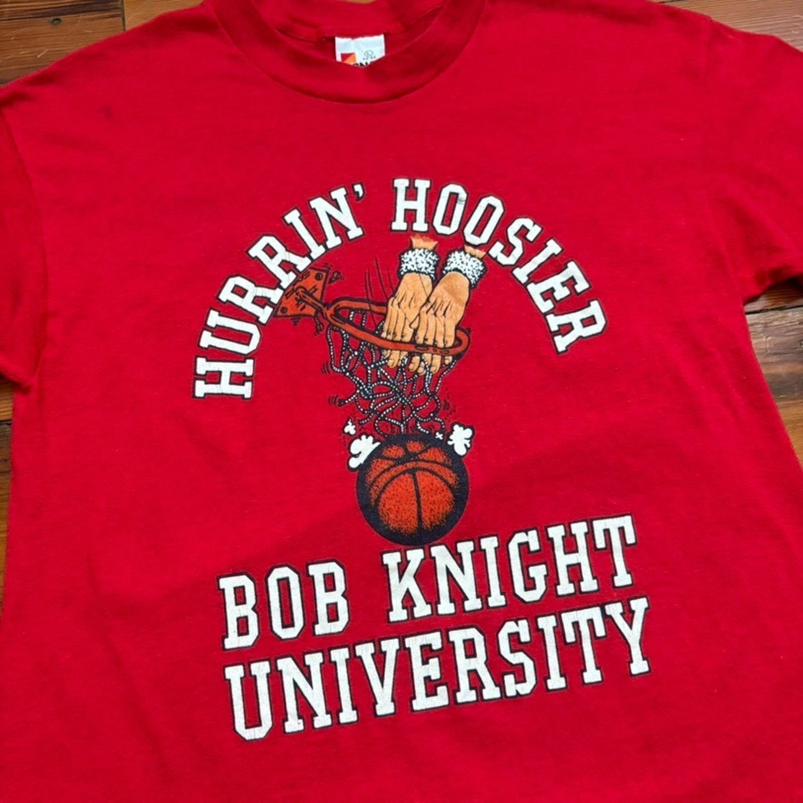 Vintage Vintage Indiana University T-Shirt Men’s Size S Red 1980s Size US S / EU 44-46 / 1 - 3 Thumbnail