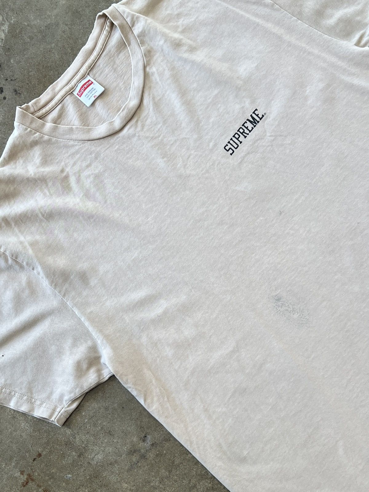 Supreme Supreme E.T. Movie FW15 Tan Fader Tee XL Size US XL / EU 56 / 4 - 4 Thumbnail