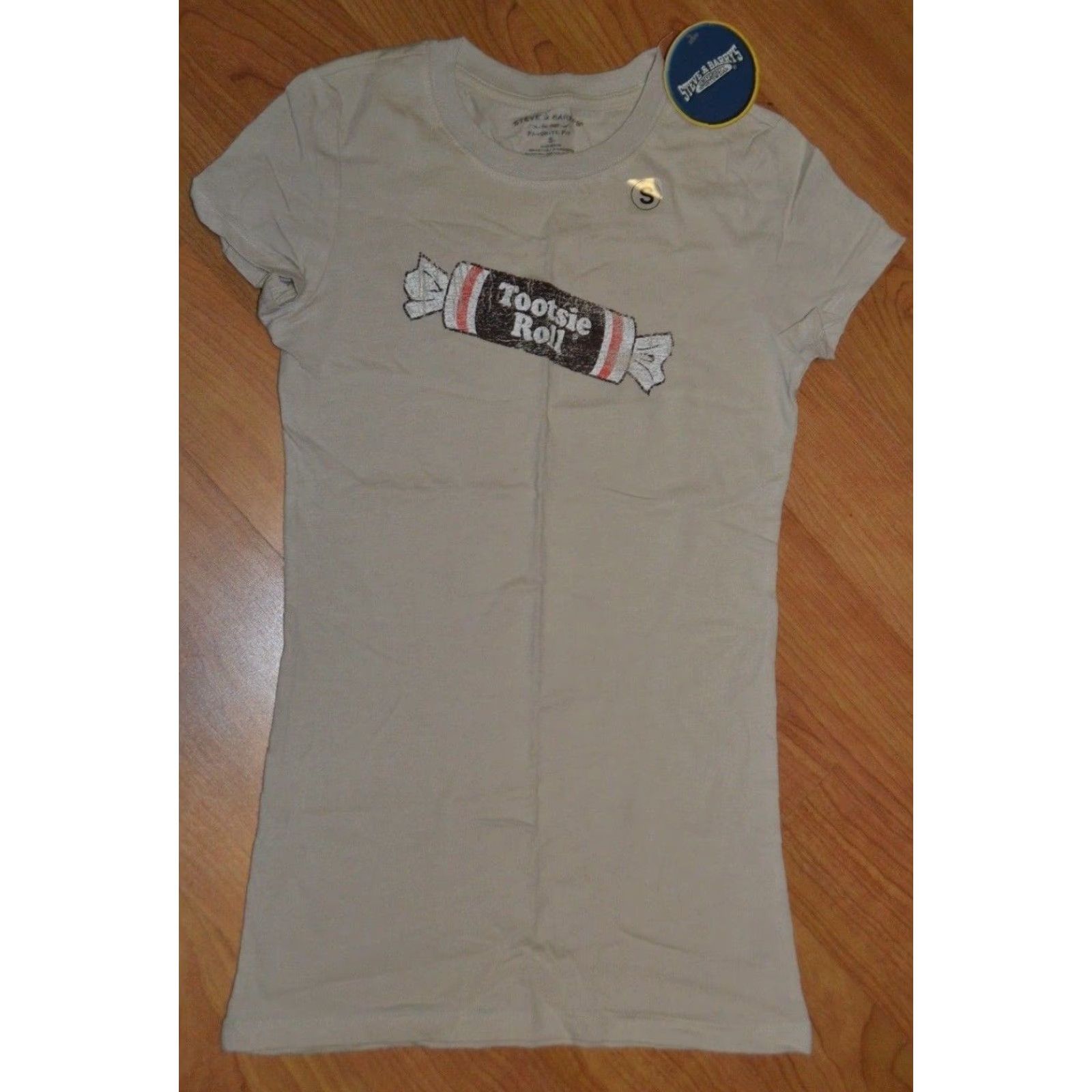 Vintage VINTAGE Retro Tootsie Roll Sweet & Delicious Candy Logo T Shirt Womens Jrs Small New NWT Size S / US 4 / IT 40 - 3 Thumbnail