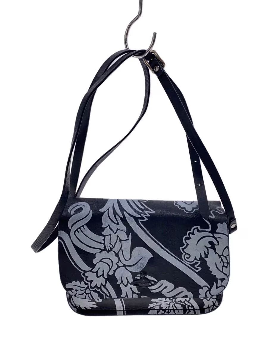 Vivienne Westwood Floral Orb Leather Shoulder Bag Size ONE SIZE - 1 Thumbnail