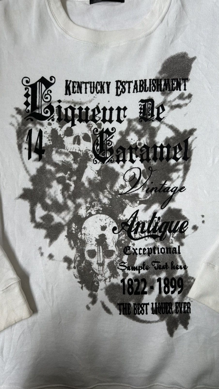 Japanese Brand VINTAGE COMMONTAGE LIQUER SKULLS AFFLICTION SWEATSHIRT Size US M / EU 48-50 / 2 - 2 Thumbnail