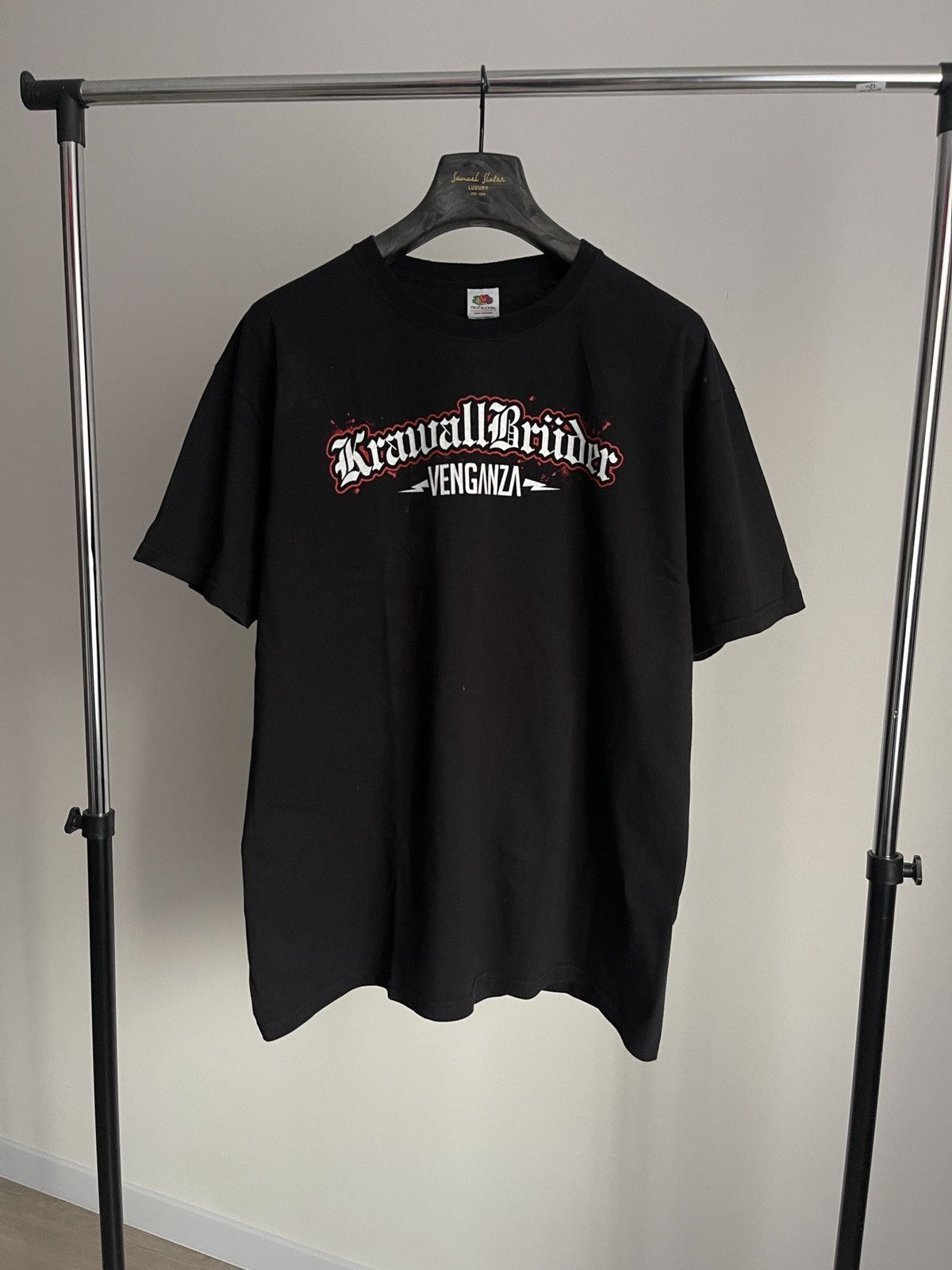 Band Tees Krawallbruder Kein Kompromiss Rock Band Venganza tee T-Shirt Size US XL / EU 56 / 4 - 1 Thumbnail