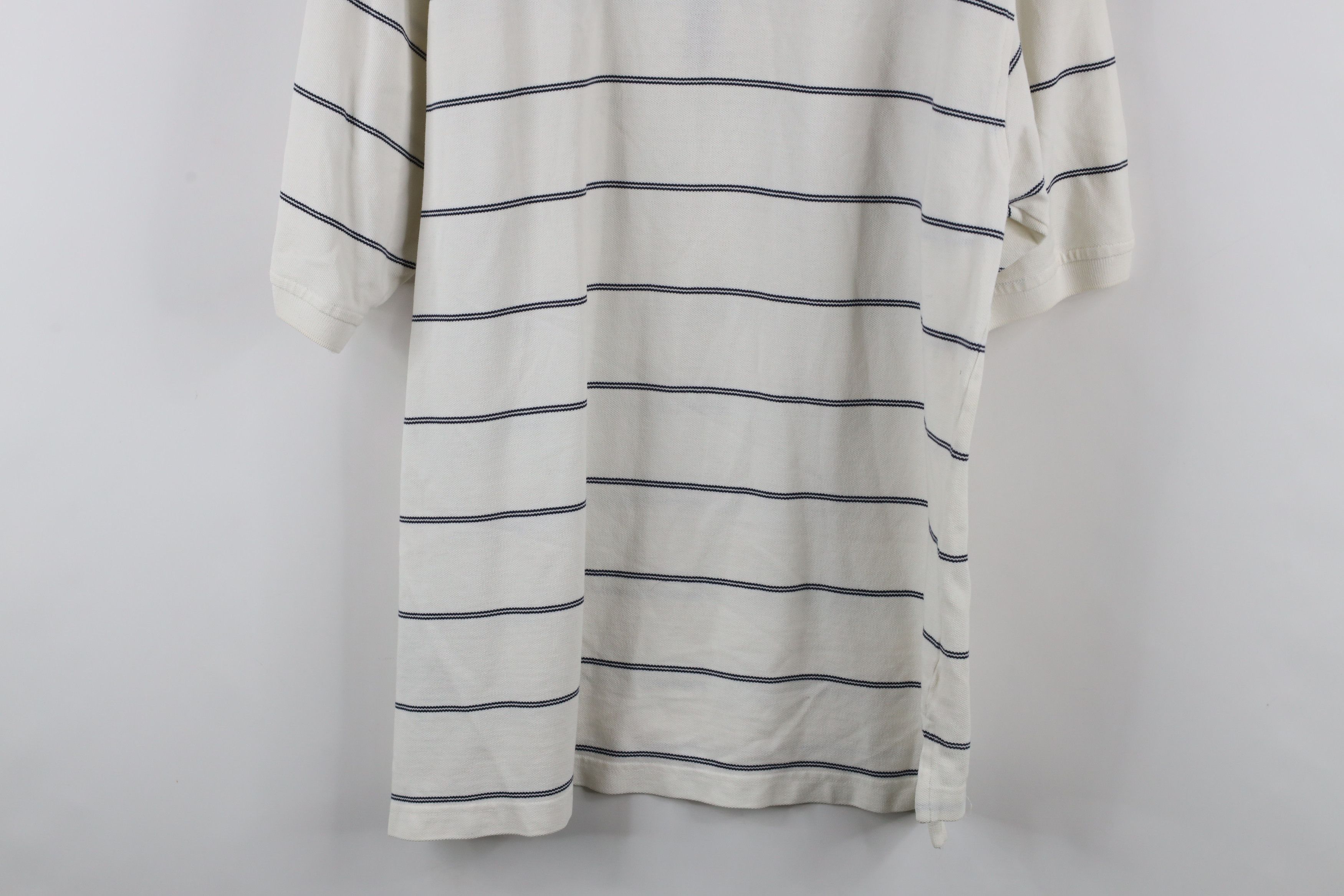 Tommy Hilfiger × Vintage Vintage Tommy Hilfiger Golf Logo Striped Collared Polo Shirt Size US XL / EU 56 / 4 - 13 Thumbnail