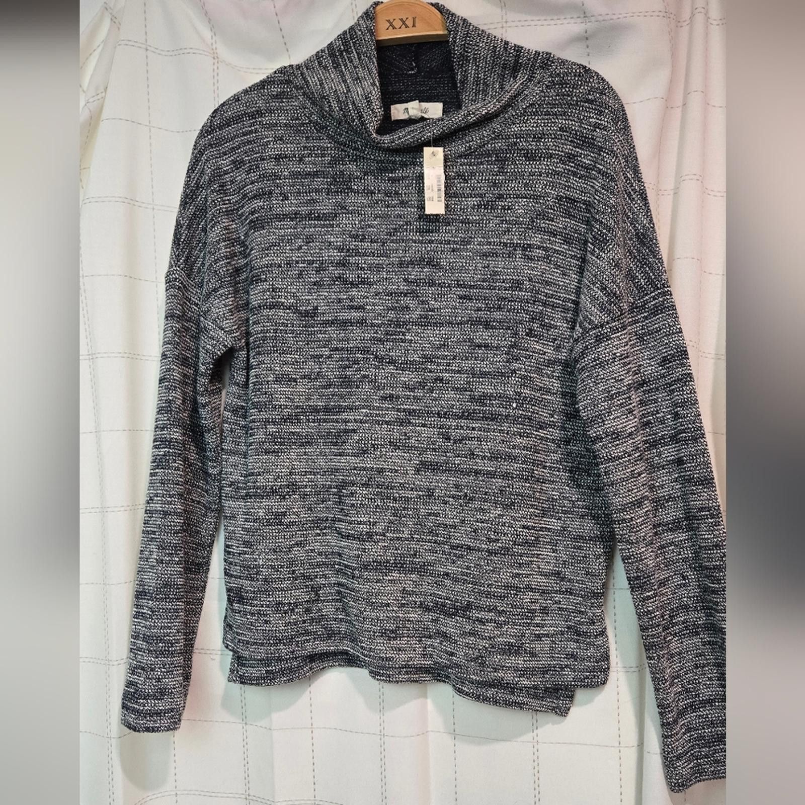 Madewell Madewell Mockneck Pullover Top Size S / US 4 / IT 40 - 2 Thumbnail