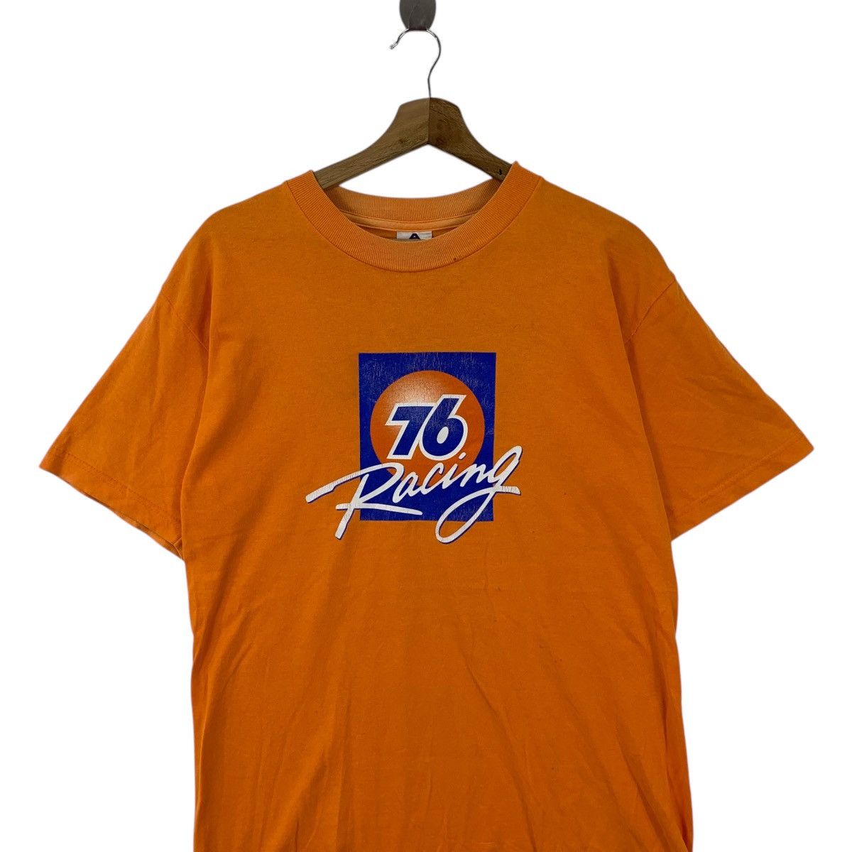 NASCAR Vintage 90’ UNION 76 RACING TEAM Oil Fuel Nascar Tee Shirt Size US S / EU 44-46 / 1 - 2 Thumbnail