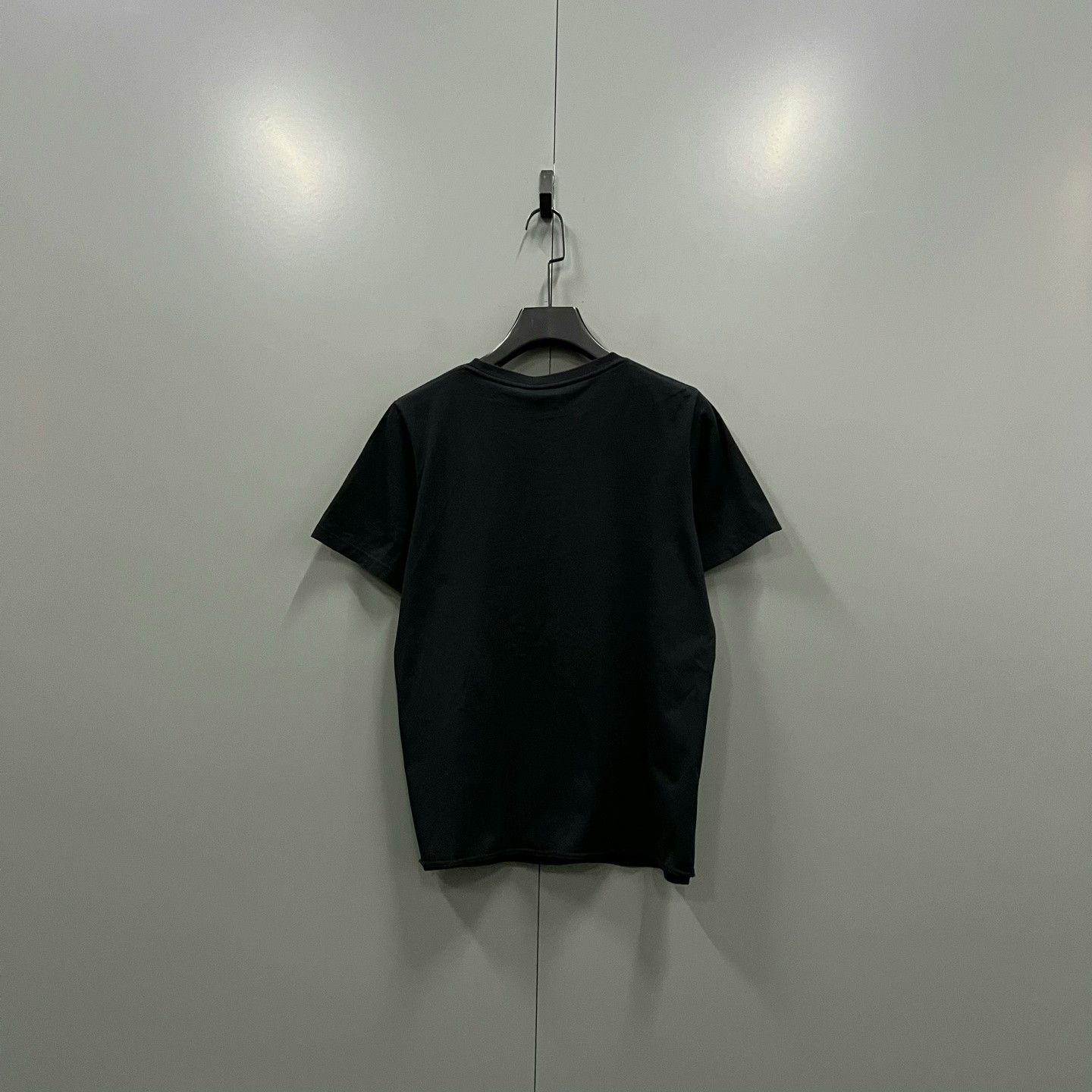 Saint Laurent Paris Saint Laurent Black Embroidered Logo T-Shirt Size US S / EU 44-46 / 1 - 2 Thumbnail