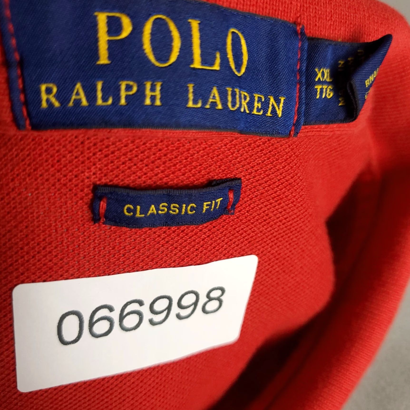 Ralph Lauren Ralph Lauren Polo Shirt Mens 2XL Red Classic Fit Pony Casual Short Sleeve Shirt Men's 2XL Red Polo Ralph Lauren Size US XXL / EU 58 / 5 - 7 Thumbnail