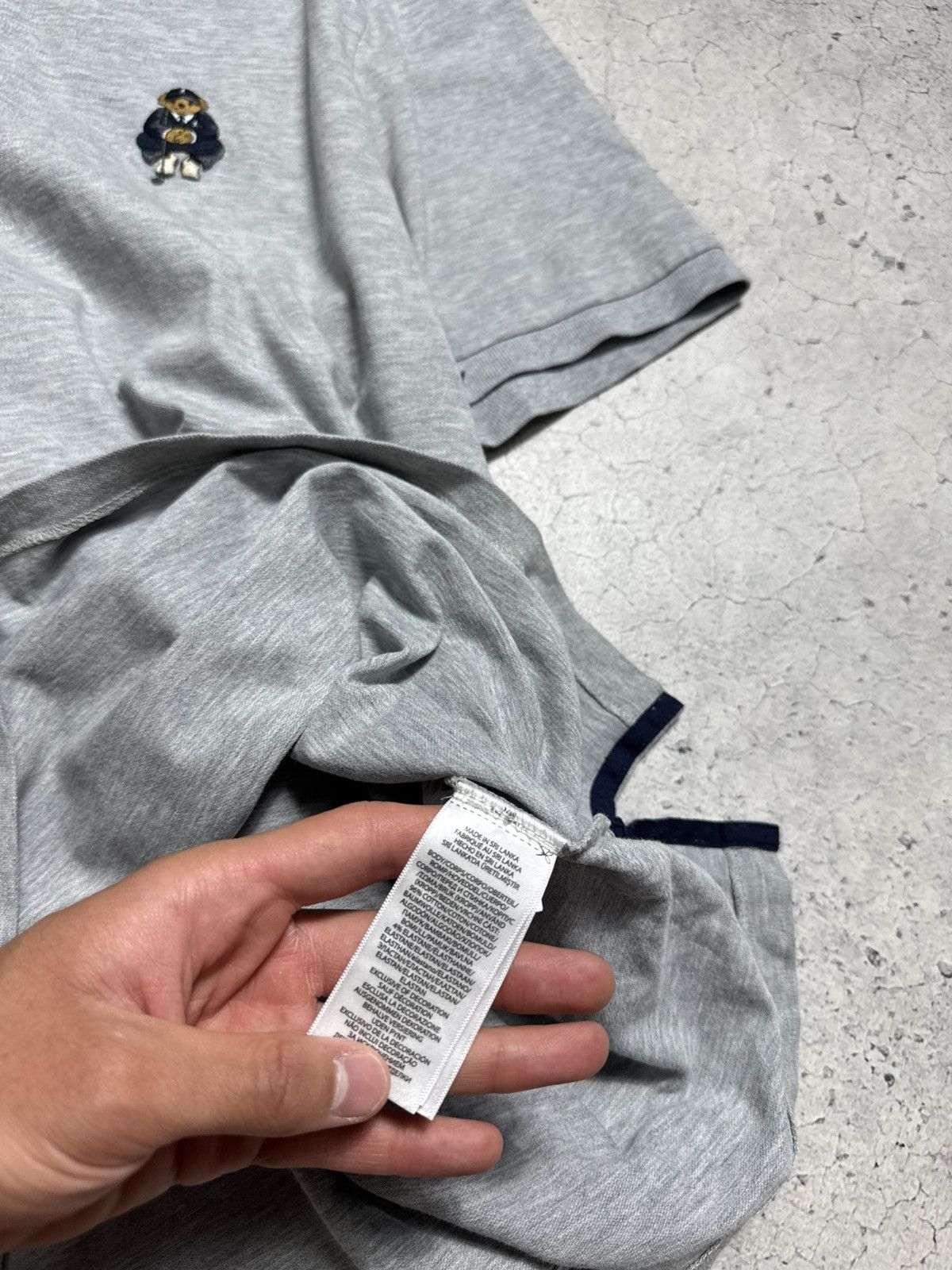 Polo Ralph Lauren Polo Ralph Lauren Golf Bear Vintage Polo T-Shirt Size US XL / EU 56 / 4 - 8 Thumbnail
