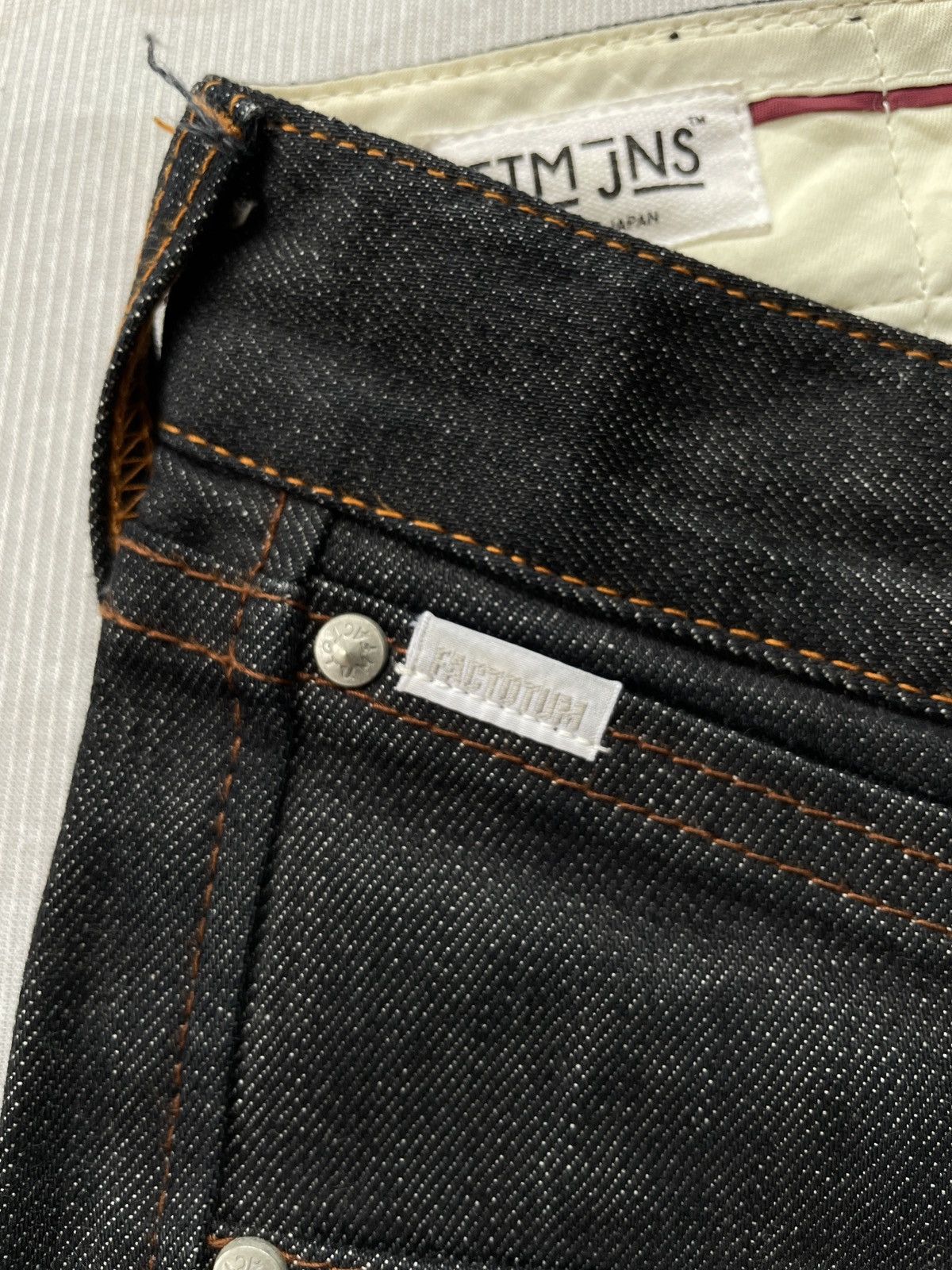 FACTOTUM × Japanese Brand Factotum Slim Fit Stretch Jeans (P77) Size 30" / US 8 / IT 44 - 7 Thumbnail