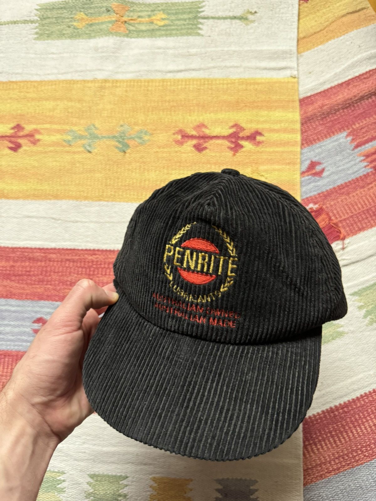 Vintage Vintage 90’s Penrite PBA Australia Corduroy Hat Size ONE SIZE - 2 Thumbnail