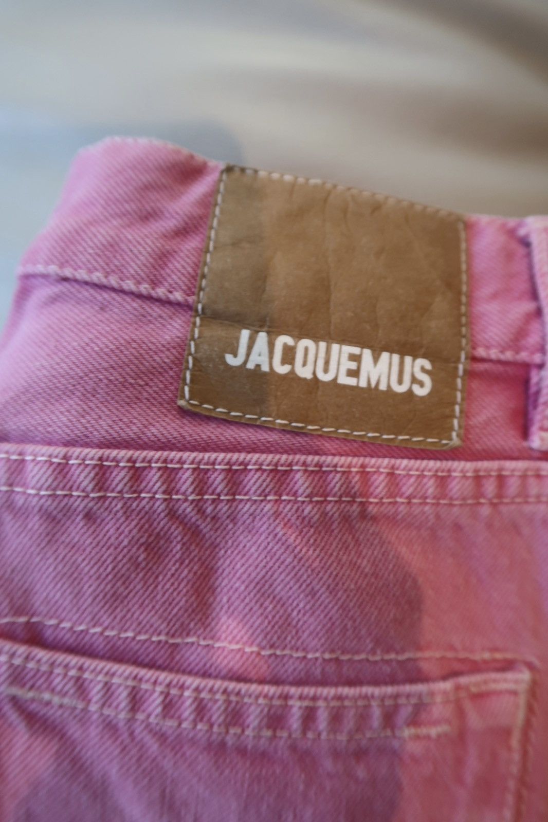Jacquemus Pink straight jeans Size 24" / US 00 / IT 34 - 8 Thumbnail