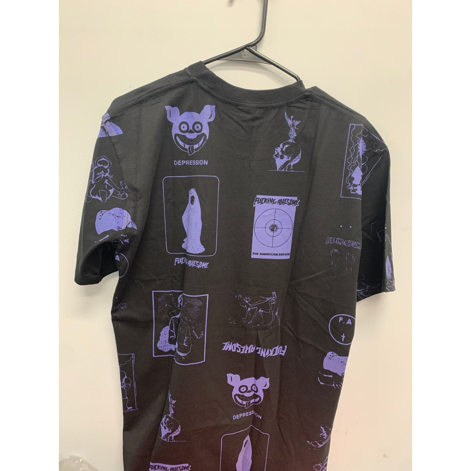 Fucking Awesome F*cking Awesome Black Depression Tee Size Large NEW Size US L / EU 52-54 / 3 - 2 Thumbnail