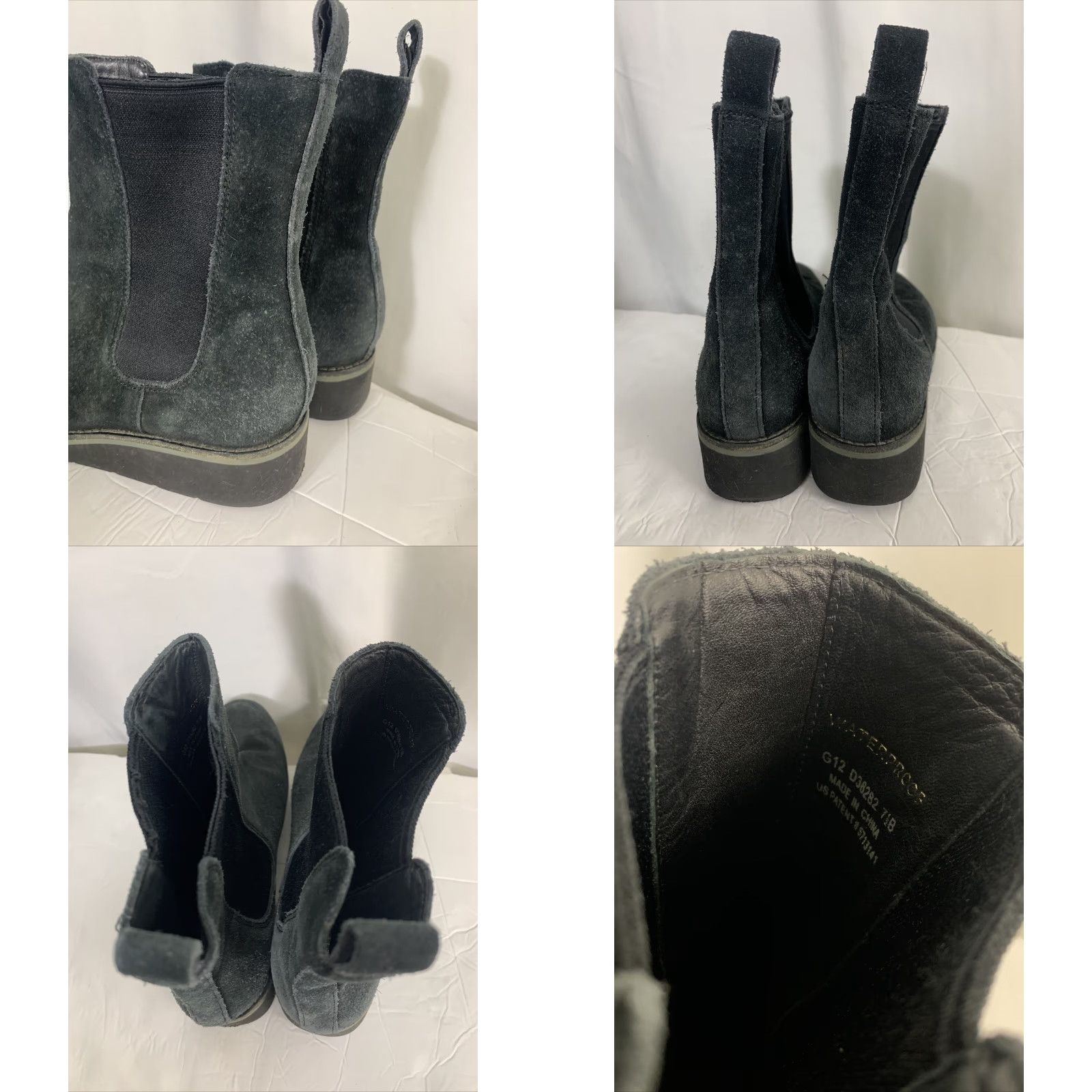 Cole Haan VINTAGE Cole Haan Chelsea Boots Suede Black Pull On Ankle Women 7.5 US 7.5 Boots Size US 8 / IT 38 - 8 Thumbnail