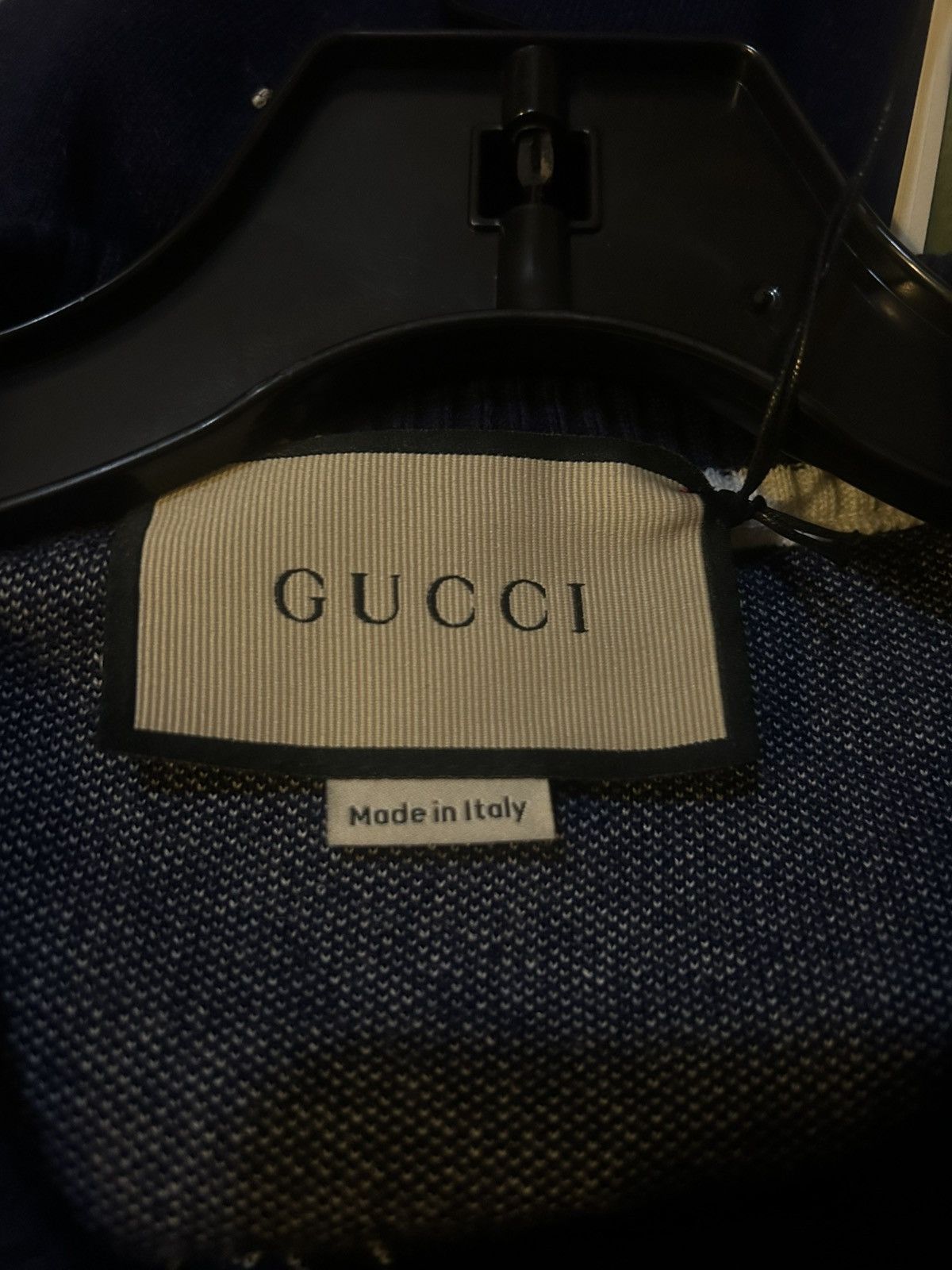 Gucci Gucci Equestrian Fine Cotton Wool Jacquard Sweater size XL Size US XL / EU 56 / 4 - 8 Thumbnail