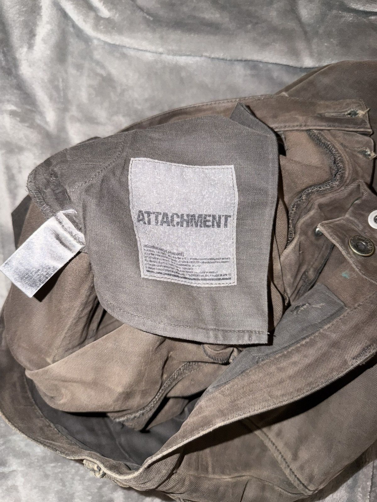 Attachment Attachment Waxed Cargo Pants Size US 32 / EU 48 - 5 Thumbnail