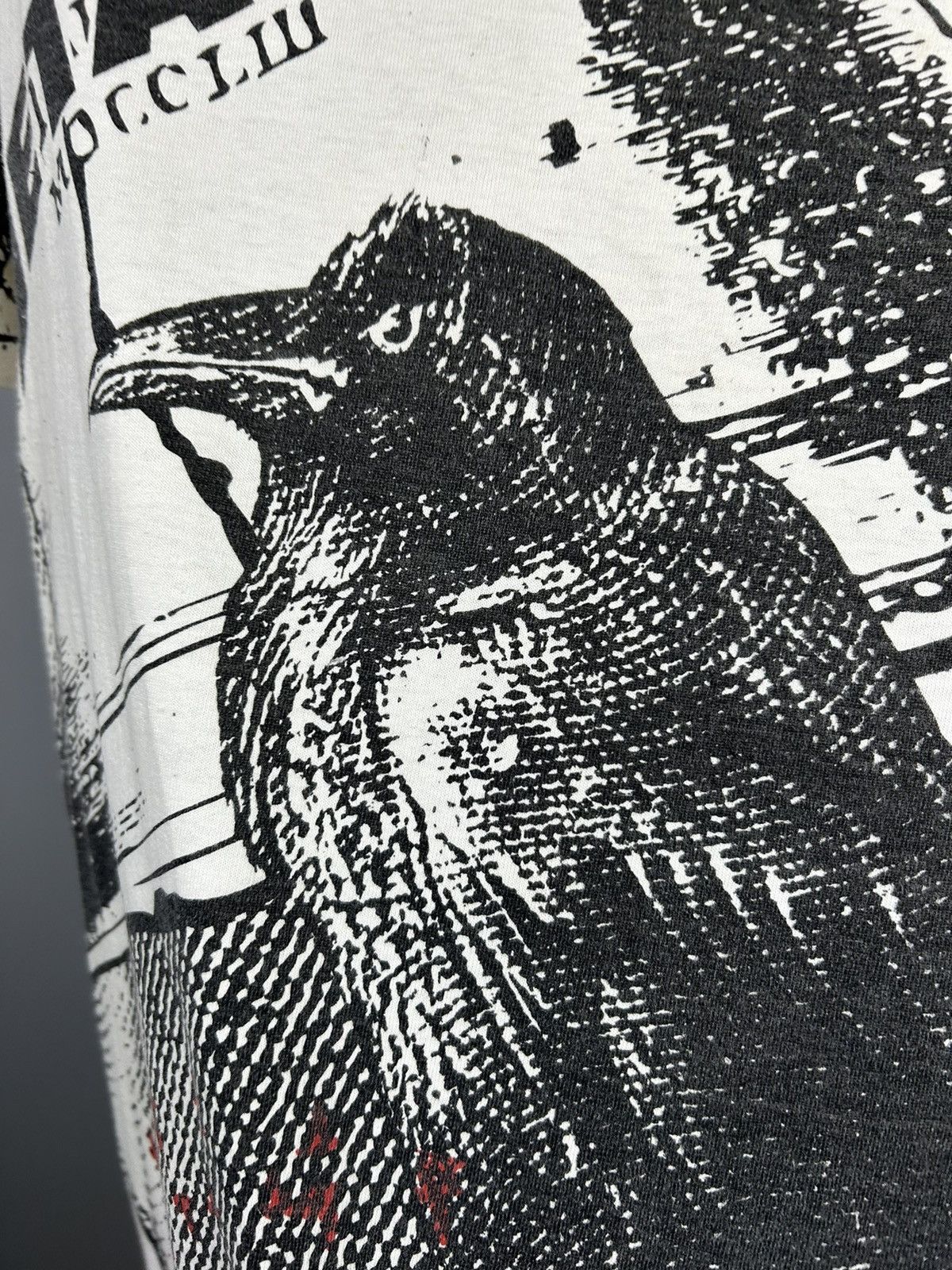 Band Tees × Vintage Vintage Metallica Crow All Over Print T shirt Size US M / EU 48-50 / 2 - 14 Thumbnail