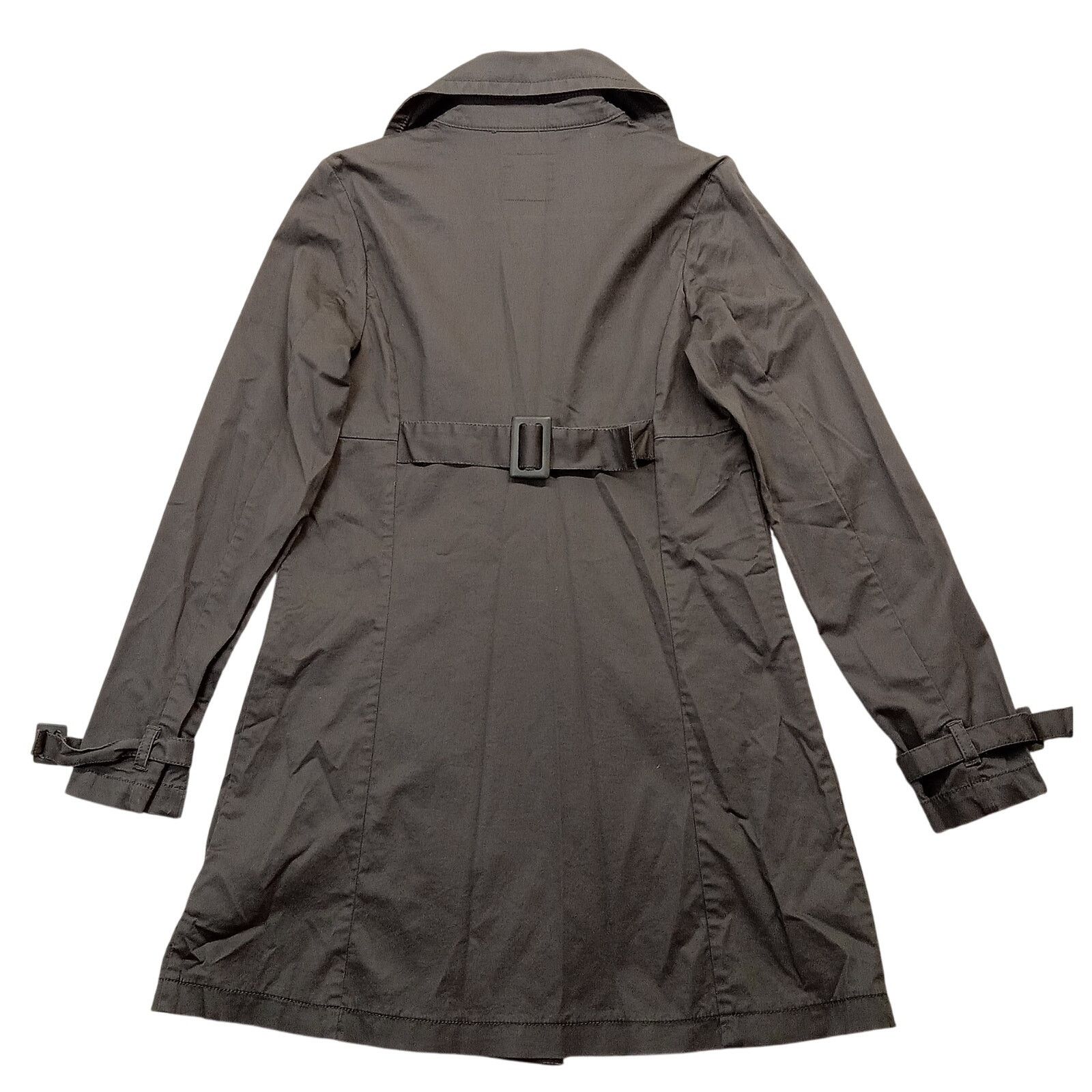 Old Navy Old Navy Trench Coat S Women's Jacket Long Sleeve Grey Size S / US 4 / IT 40 - 2 Thumbnail
