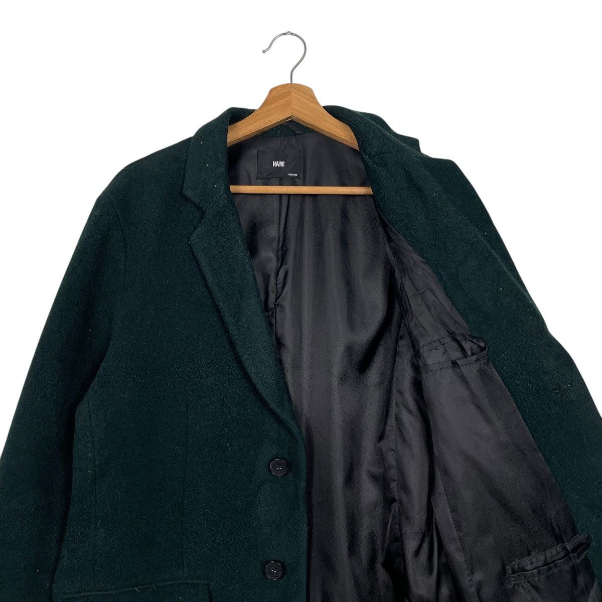 HARE Japanese Brand Hare Black Coat Size US M / EU 48-50 / 2 - 10 Thumbnail