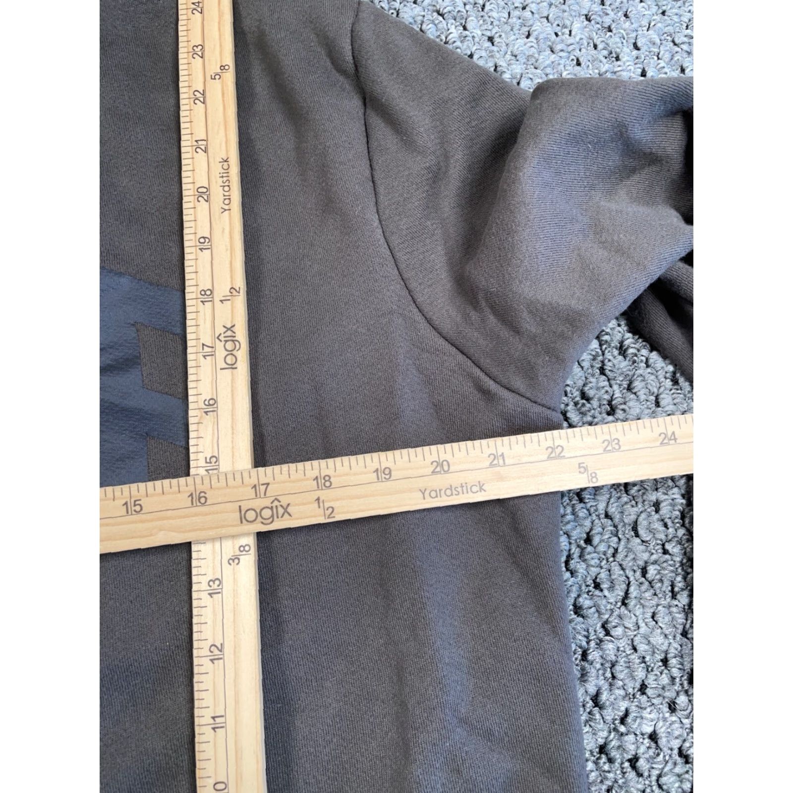Gap GAP Sweatshirt Spell Out Print Adult XL Green Brown Crewneck Preppy Size US XL / EU 56 / 4 - 7 Thumbnail