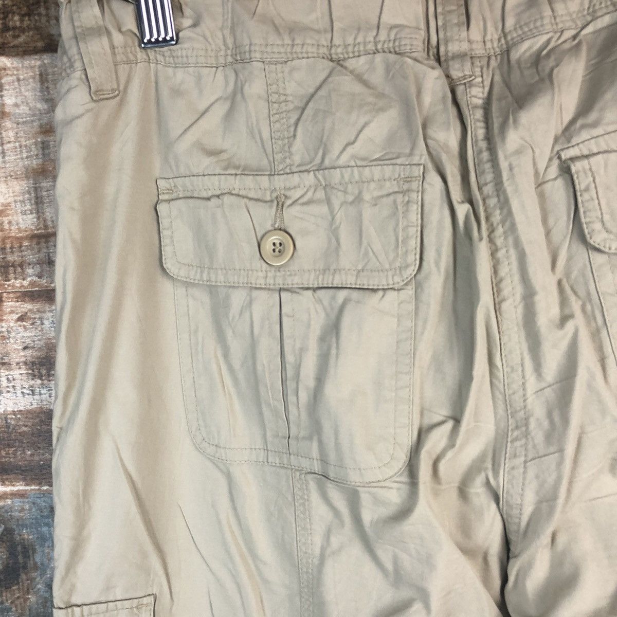 Japanese Brand DL Japanese Brand Gray Cargo Multipocket Pants #C662 Size US 27 - 15 Thumbnail