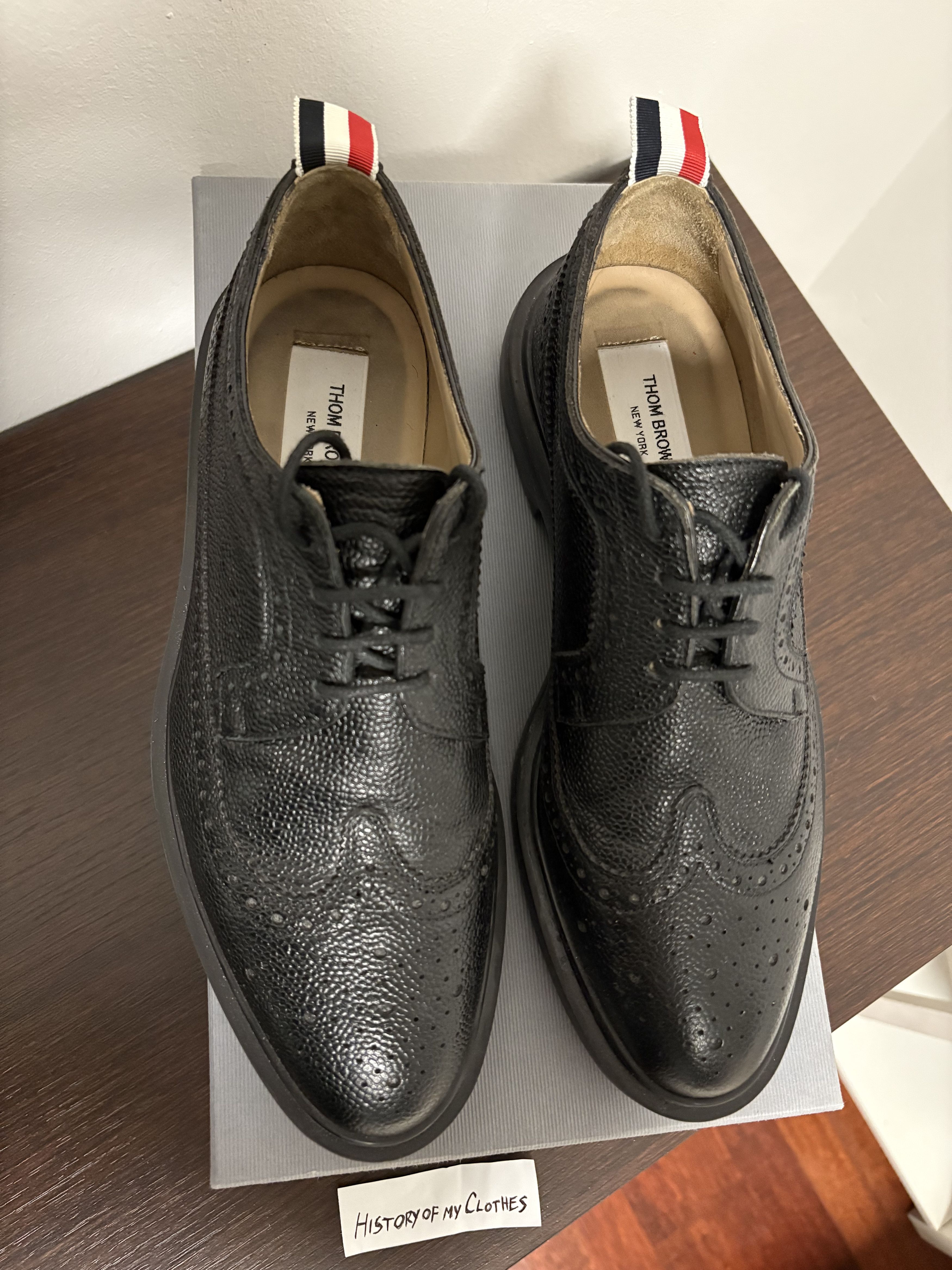 Thom Browne Thom Browne Classic Longwing Brogues Size US 7 / EU 40 - 3 Thumbnail