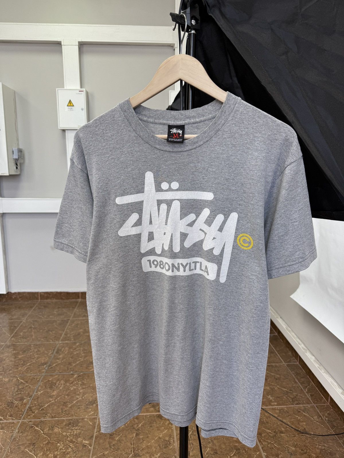 Stussy × Vintage 🇺🇸 Vintage Y2K Stussy 1980 NYLTLA T-Shirt Rare Hype Retro Size US M / EU 48-50 / 2 - 1 Thumbnail