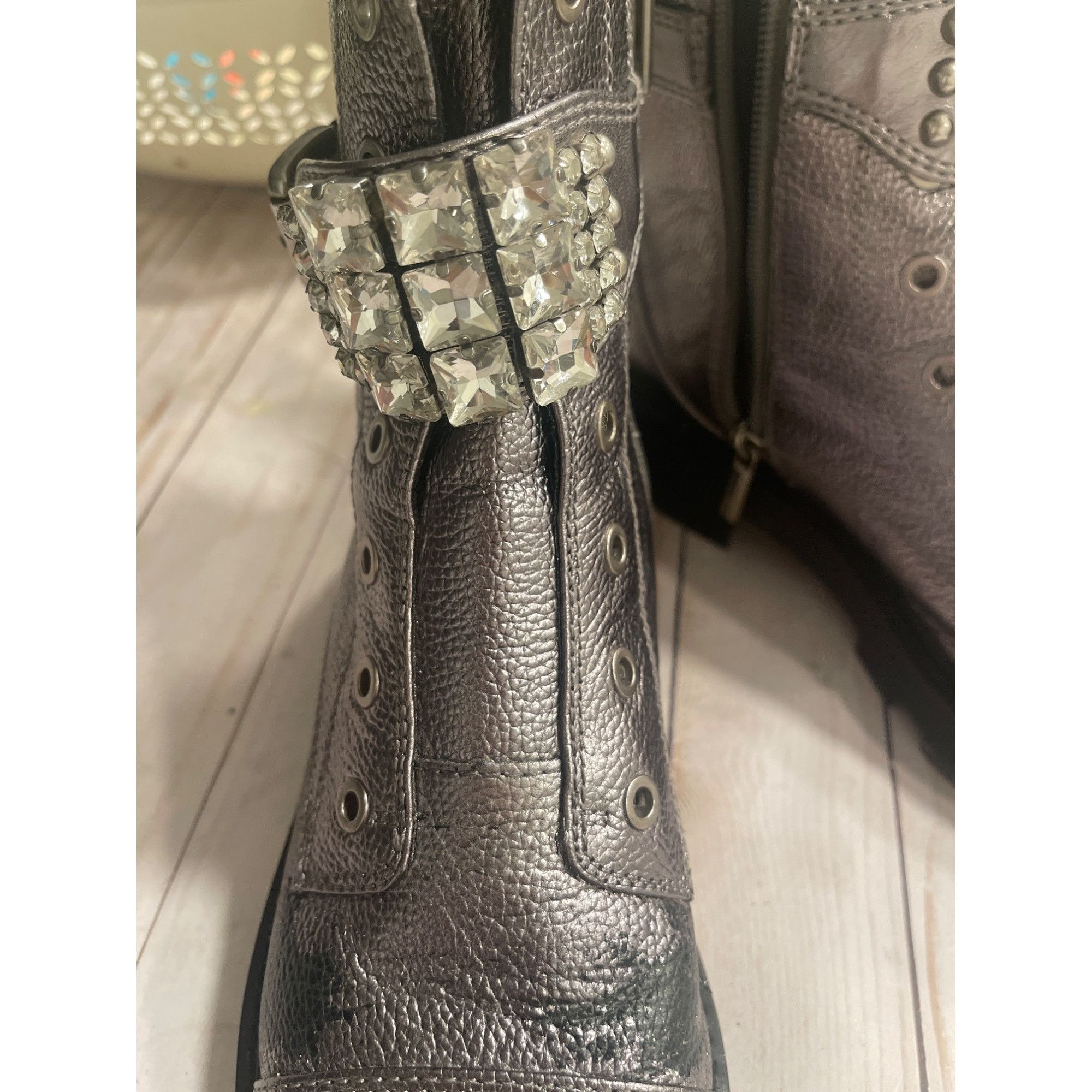 Karl Lagerfeld Karl Lagerfeld Paris Maeva Lug Sole Bootie (Women) Size US 7 / IT 37 - 3 Thumbnail