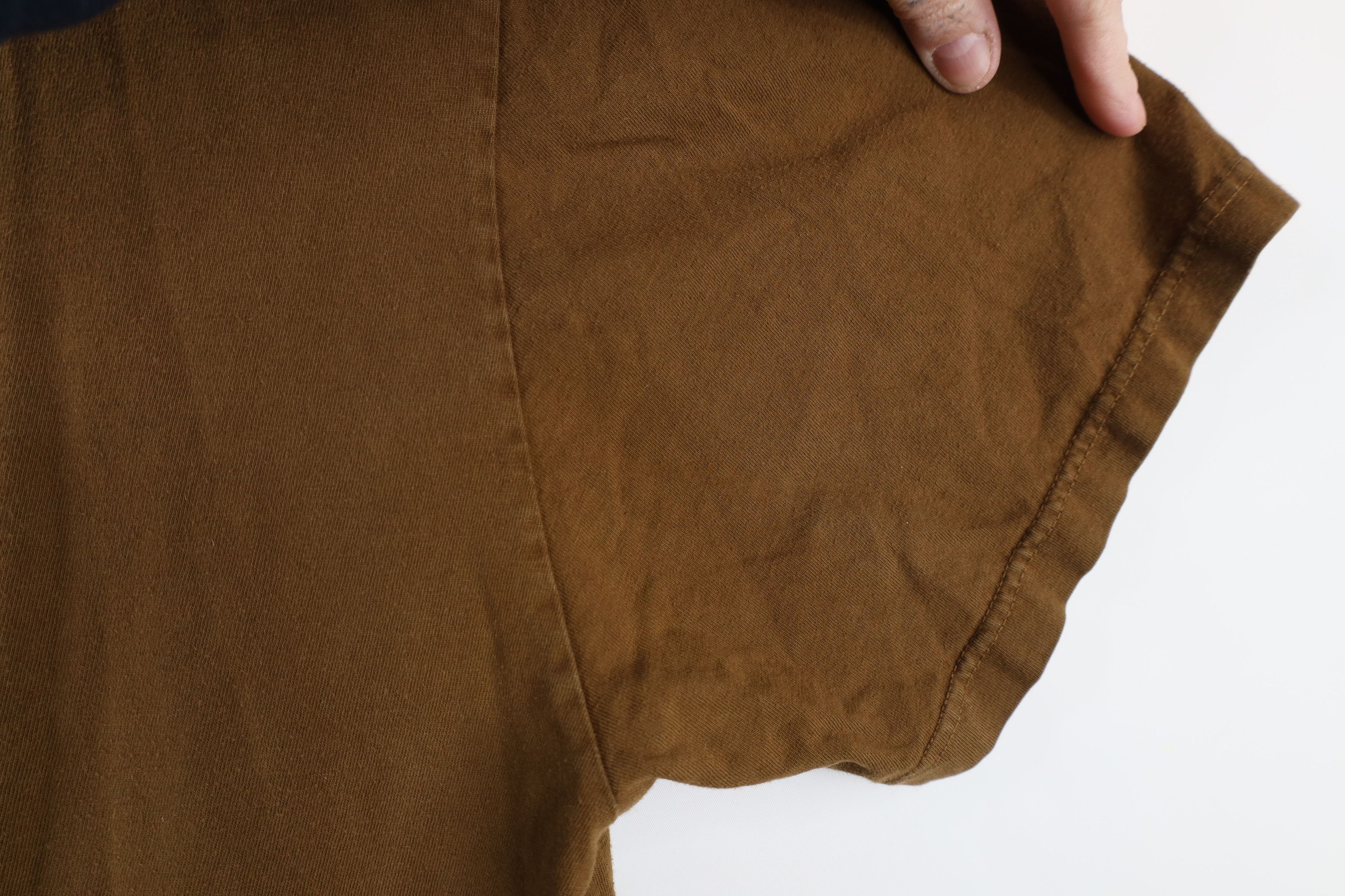 Ralph Lauren × Vintage Vintage 90s Ralph Lauren Short Sleeve T-Shirt Brown Cotton Size US XL / EU 56 / 4 - 9 Thumbnail
