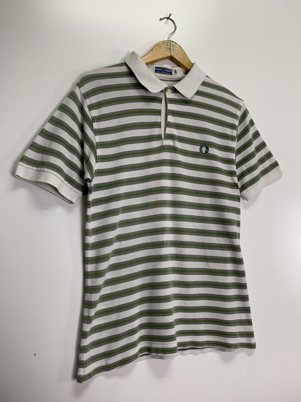 Fred Perry × Vintage Vintage Fred Perry Stripe Polo Size US S / EU 44-46 / 1 - 6 Thumbnail