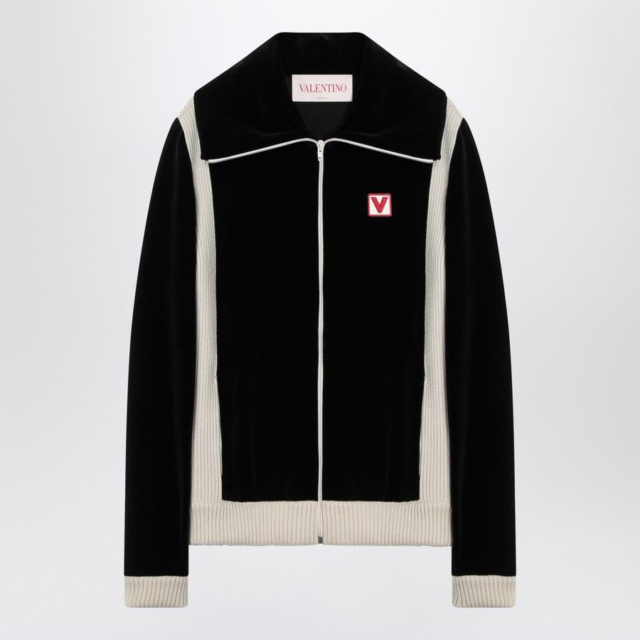 Valentino o1d2blof1025 Zip Sweatshirts in Black Size US L / EU 52-54 / 3 - 1 Thumbnail