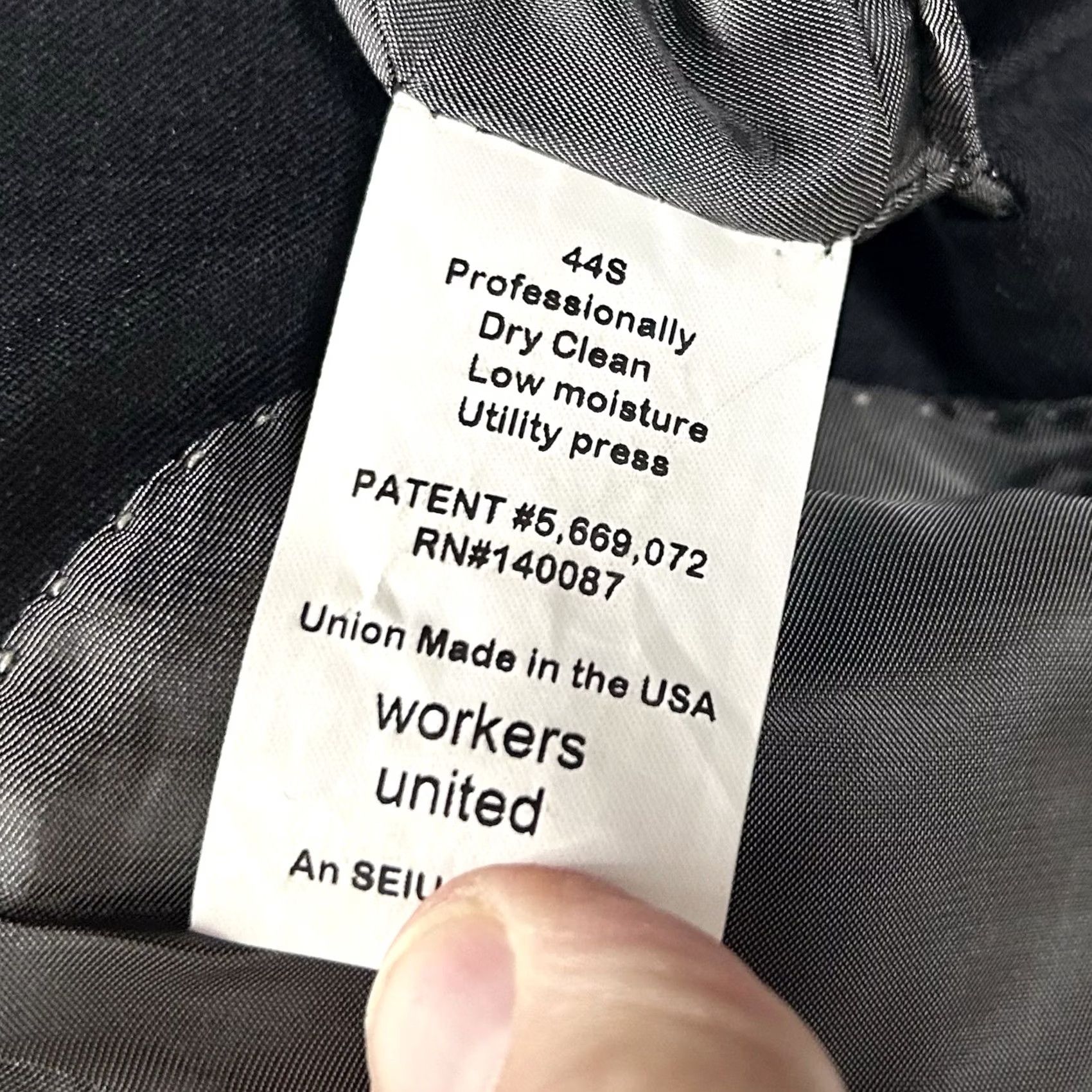 Hart Schaffner Marx Hart Schaffner Marx Sport Coat 44S 100% Wool Charcoal Gray Two Button Vented Jacket Men Regular Short Notch Lapel 2 Piece Solid Vintage No Size US S / EU 44-46 / 1 - 4 Thumbnail