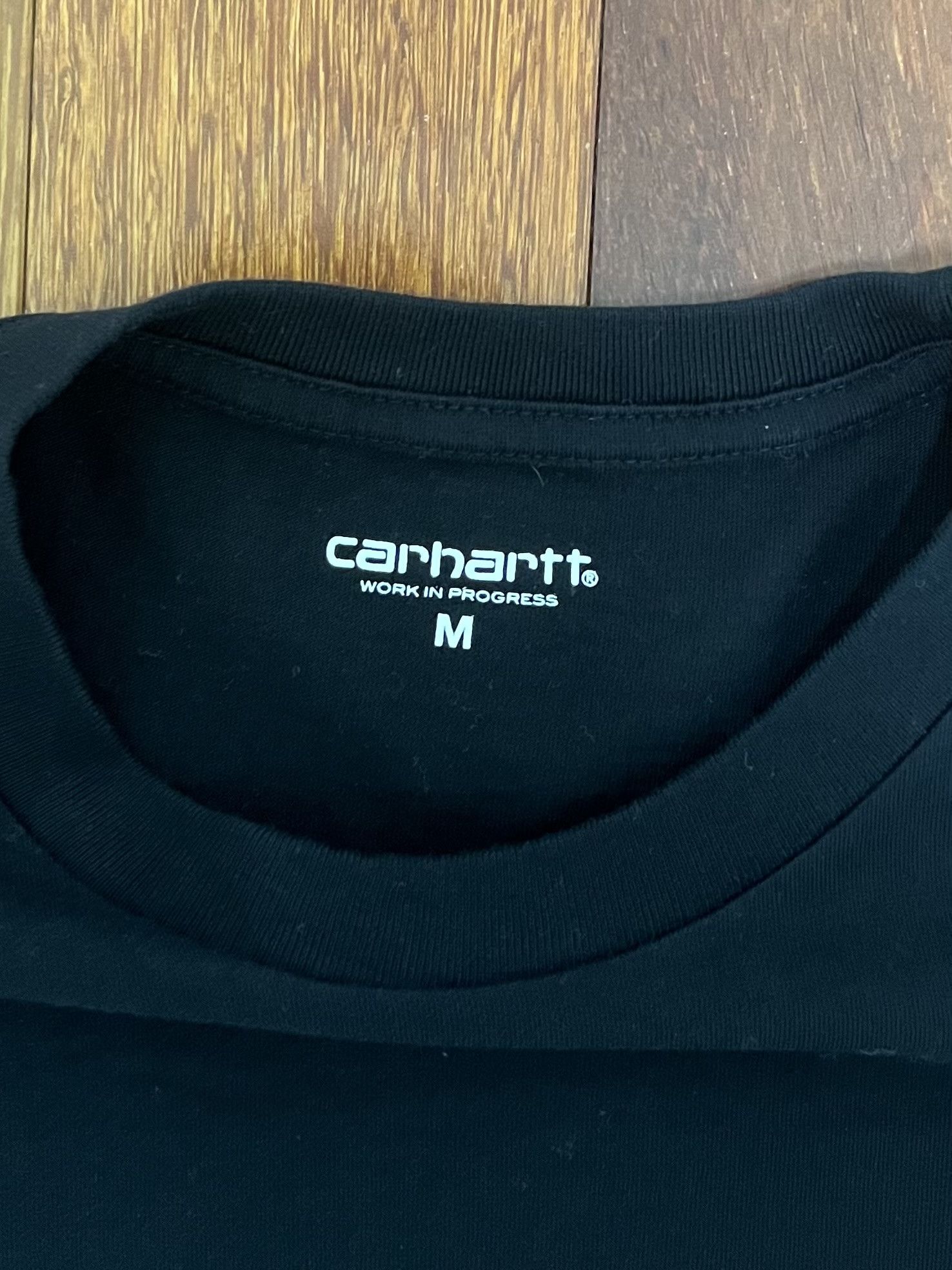 Carhartt Wip 💚 Carhartt WIP Black Pocket Cotton Tee Medium Size US M / EU 48-50 / 2 - 4 Thumbnail