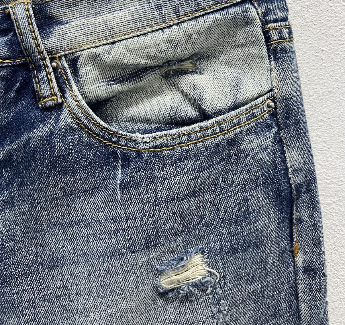 MNML × Vintage VINTAGE MNML DENIM PANTS Size US 33 - 7 Thumbnail