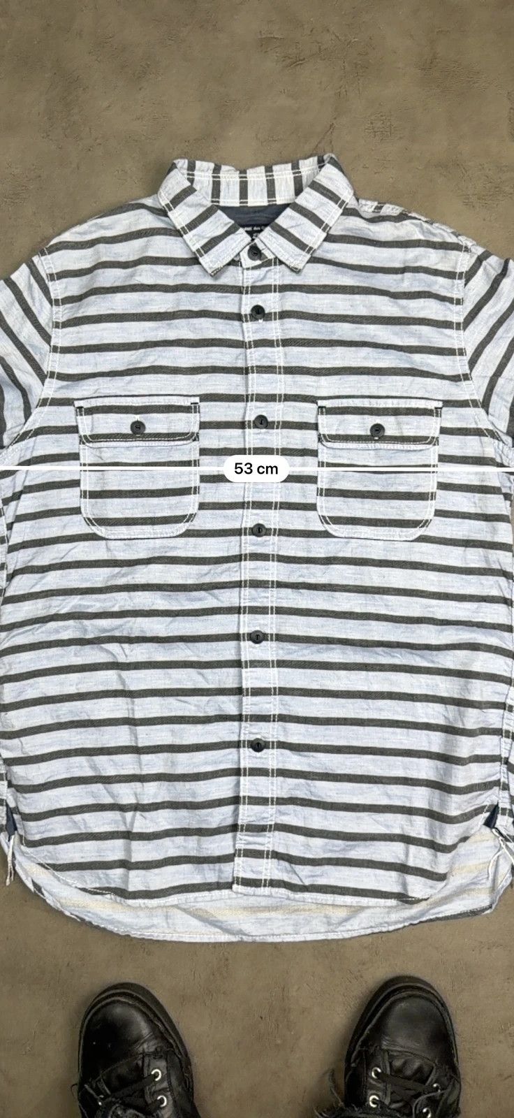 Comme des Garcons Comm des Garçons AD2015 archive striped shirt Size US M / EU 48-50 / 2 - 8 Thumbnail