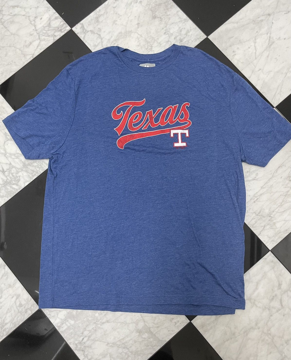 Majestic 🔥 Majestic Texas Rangers t-shirt Size US XXL / EU 58 / 5 - 1 Thumbnail
