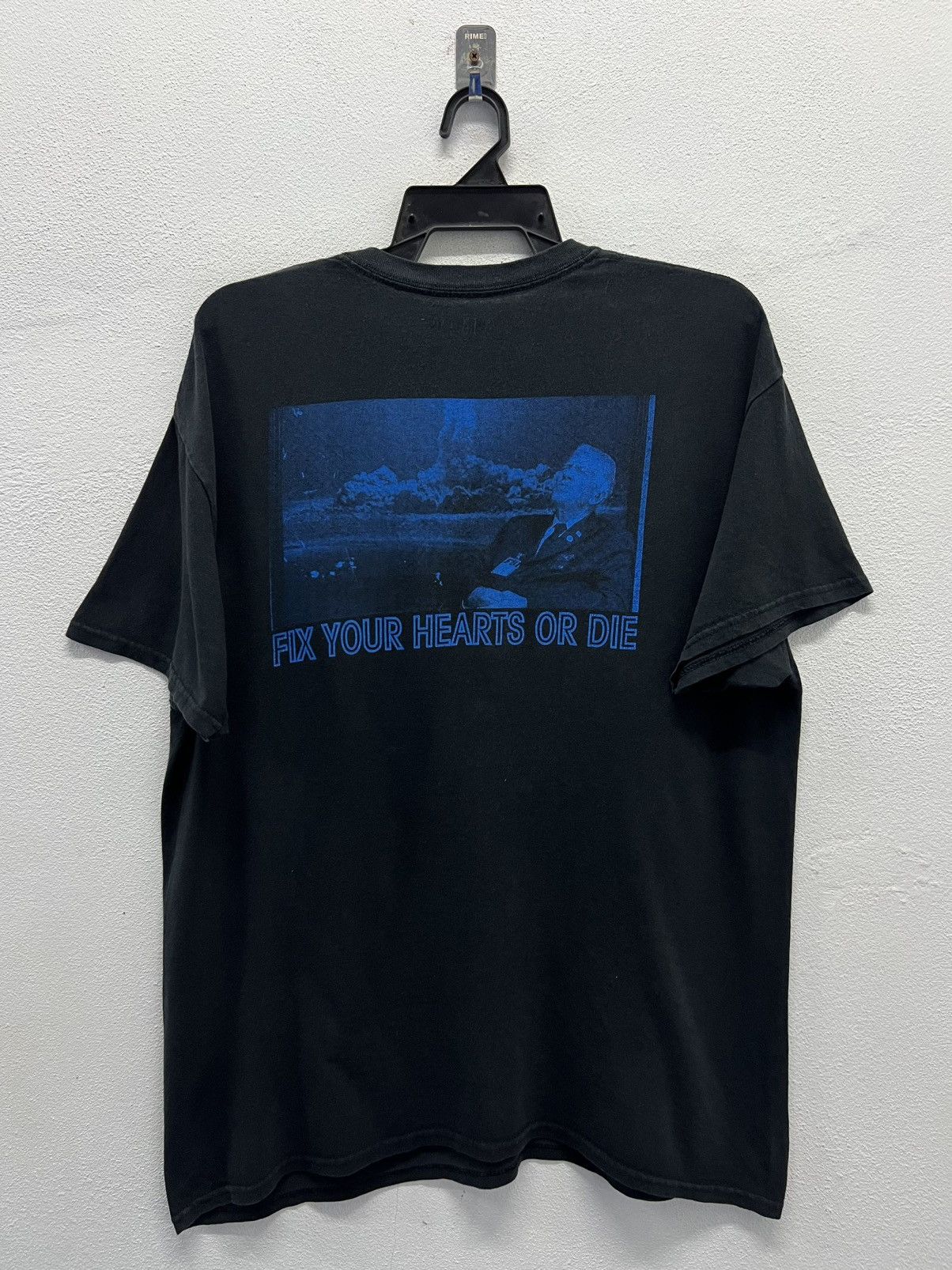 Gildan × Vintage BLUE ROSE TASK FORCE FIX YOUR HEARTS OR DIE SHIRT Size US L / EU 52-54 / 3 - 1 Thumbnail