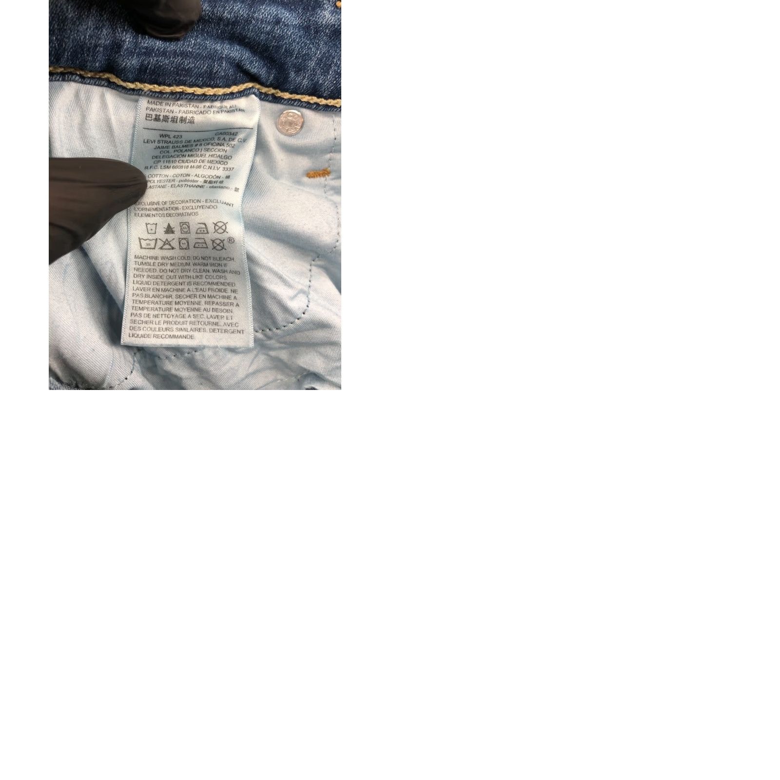 Levi's Levi's Jeans Bootcut Shaping 5-Pocket Blue Medium Wash 29in Inseam Womens Size 10 Regular Size 32" / US 10 / IT 46 - 9 Thumbnail