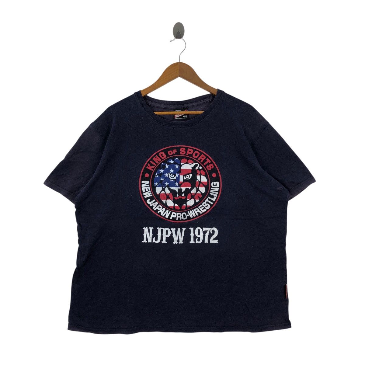 Japanese Brand NJPW New Japan Pro-Wrestling T-Shirt Size US XXL / EU 58 / 5 - 1 Thumbnail