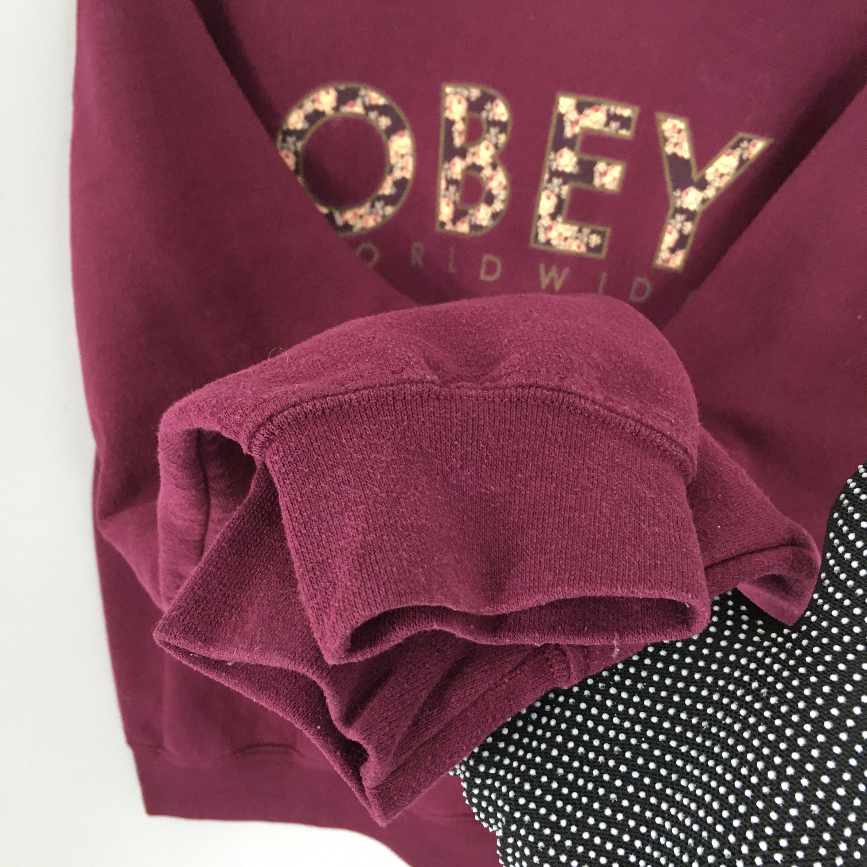 Obey × Vintage Vintage Y2K Obey Worldwide Propaganda Sweatshirt Medium Size US M / EU 48-50 / 2 - 5 Thumbnail
