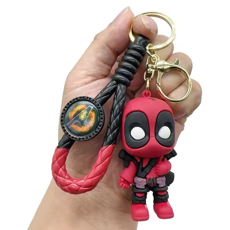 Other Anime Action Figure Deadpool Keyring Keychain Size ONE SIZE - 1 Thumbnail
