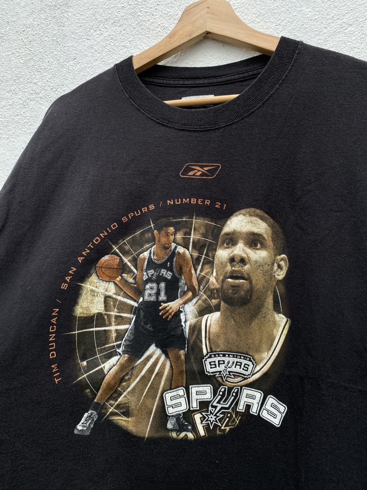 NBA × Reebok × Vintage Vintage Reebok Tim Duncan San Antonio Spurs Size US L / EU 52-54 / 3 - 1 Thumbnail