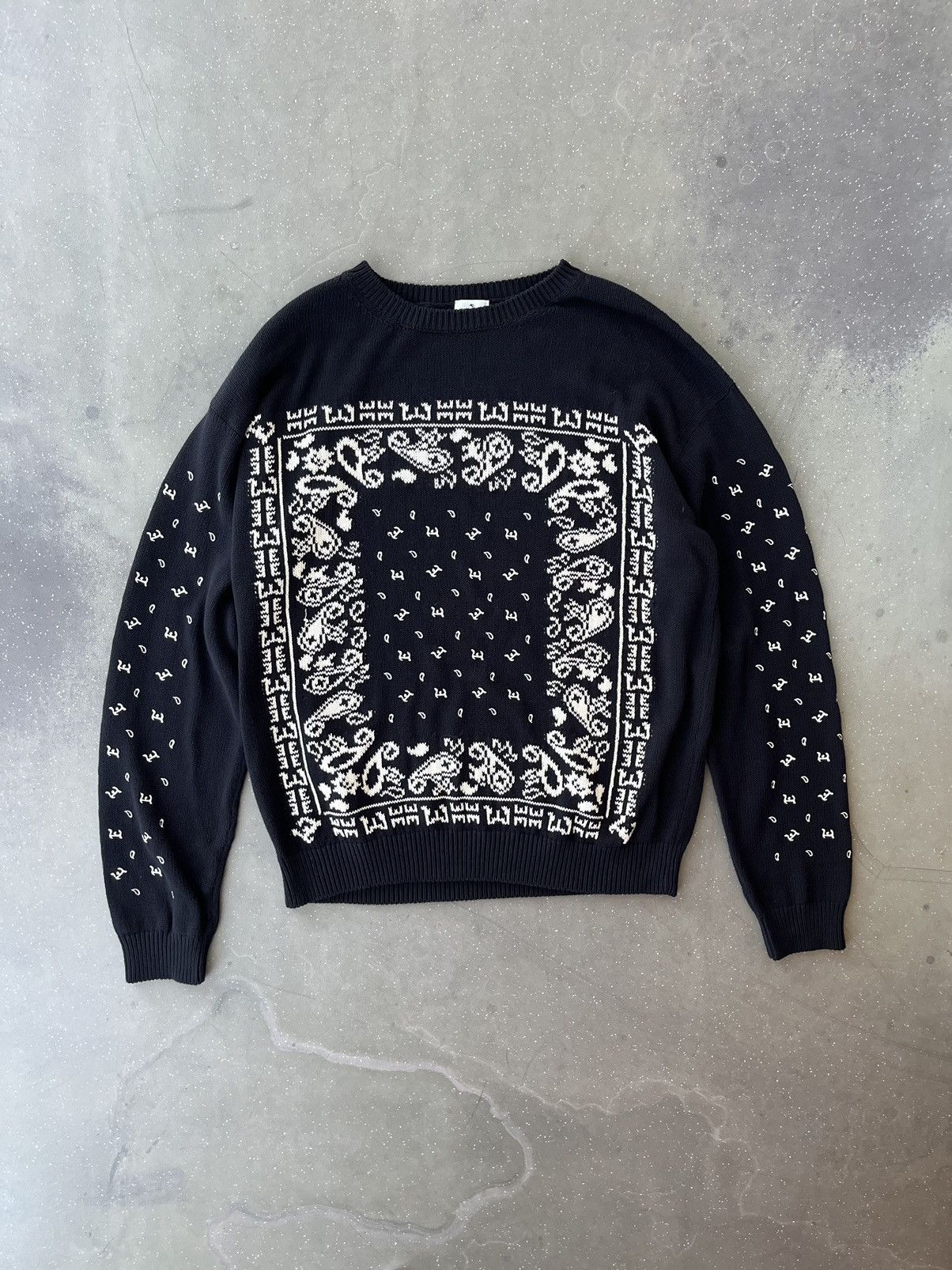 Etro Oversize bandana intarsia sweater by Etro Size US XXL / EU 58 / 5 - 1 Thumbnail