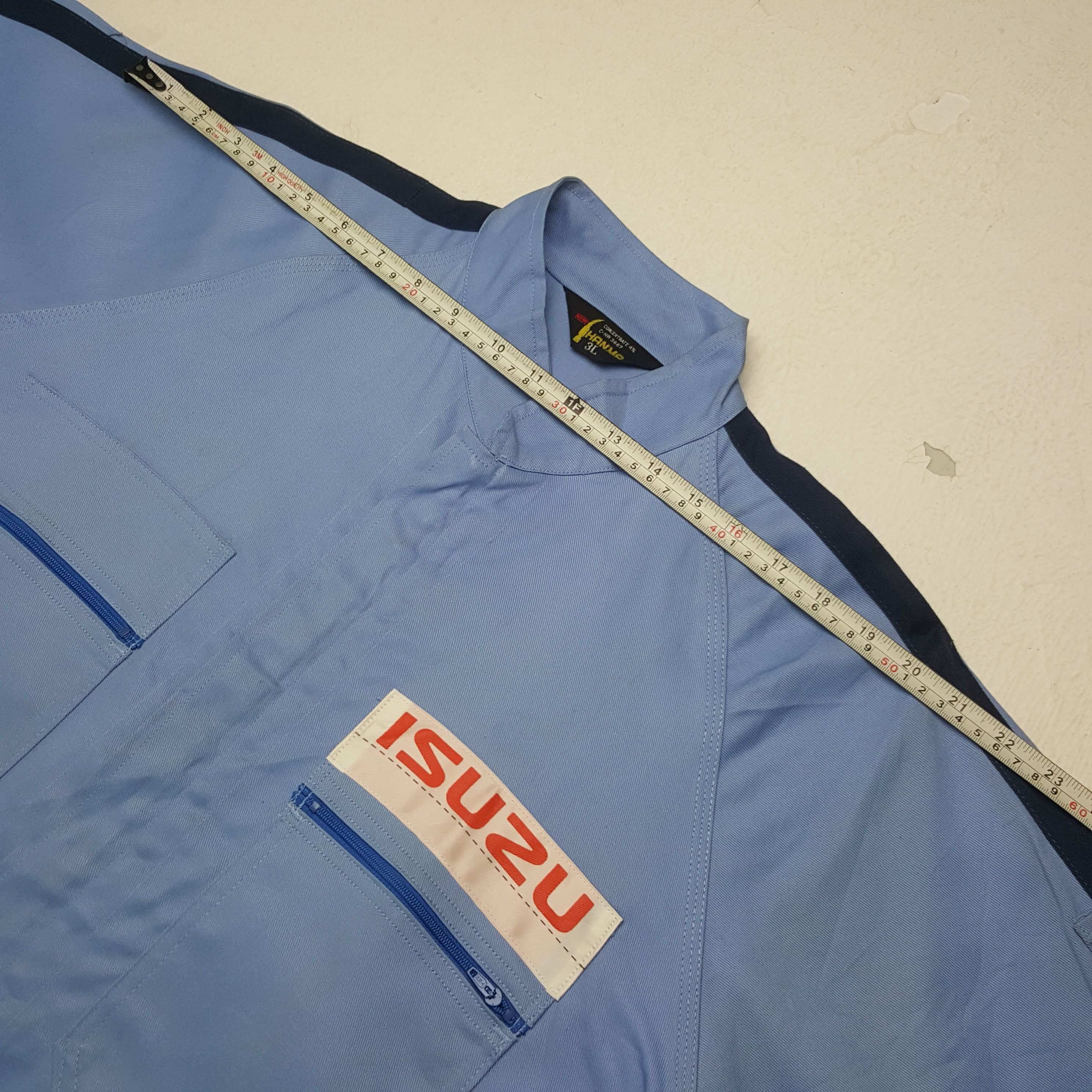 Japanese Brand × Vintage Vintage Isuzu Racing Team Worker Coverall Jacket Size US L / EU 52-54 / 3 - 10 Thumbnail