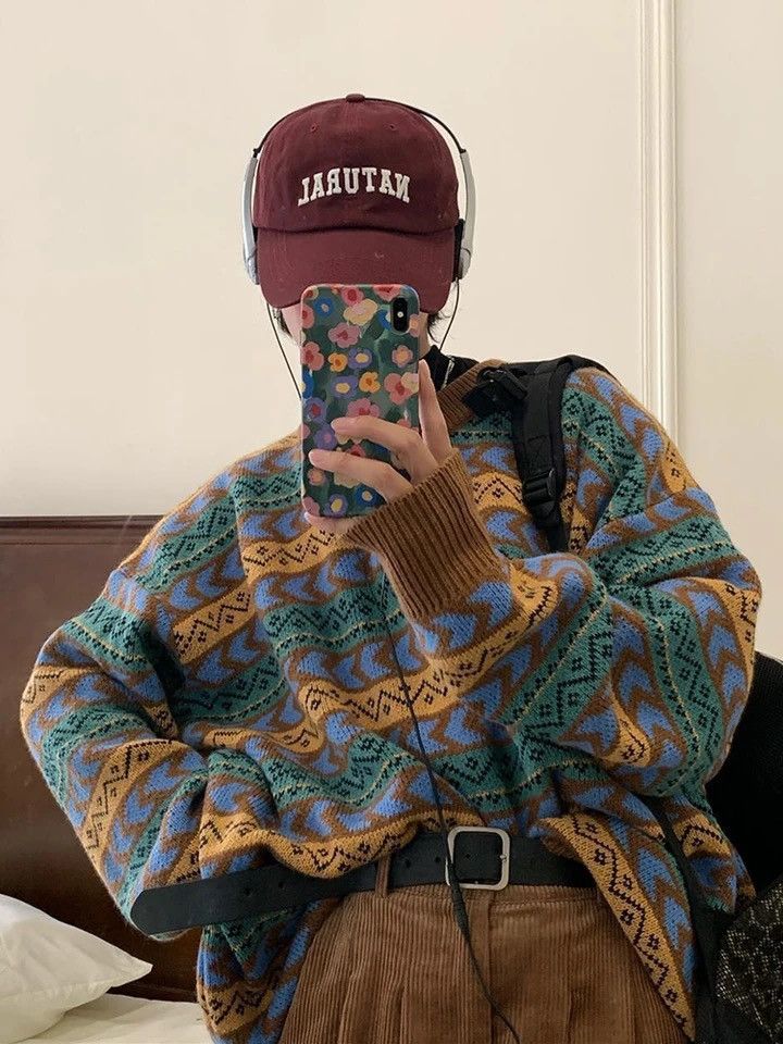 Japanese Brand × Vintage Oversize harajuku style sweater Size US M / EU 48-50 / 2 - 2 Thumbnail