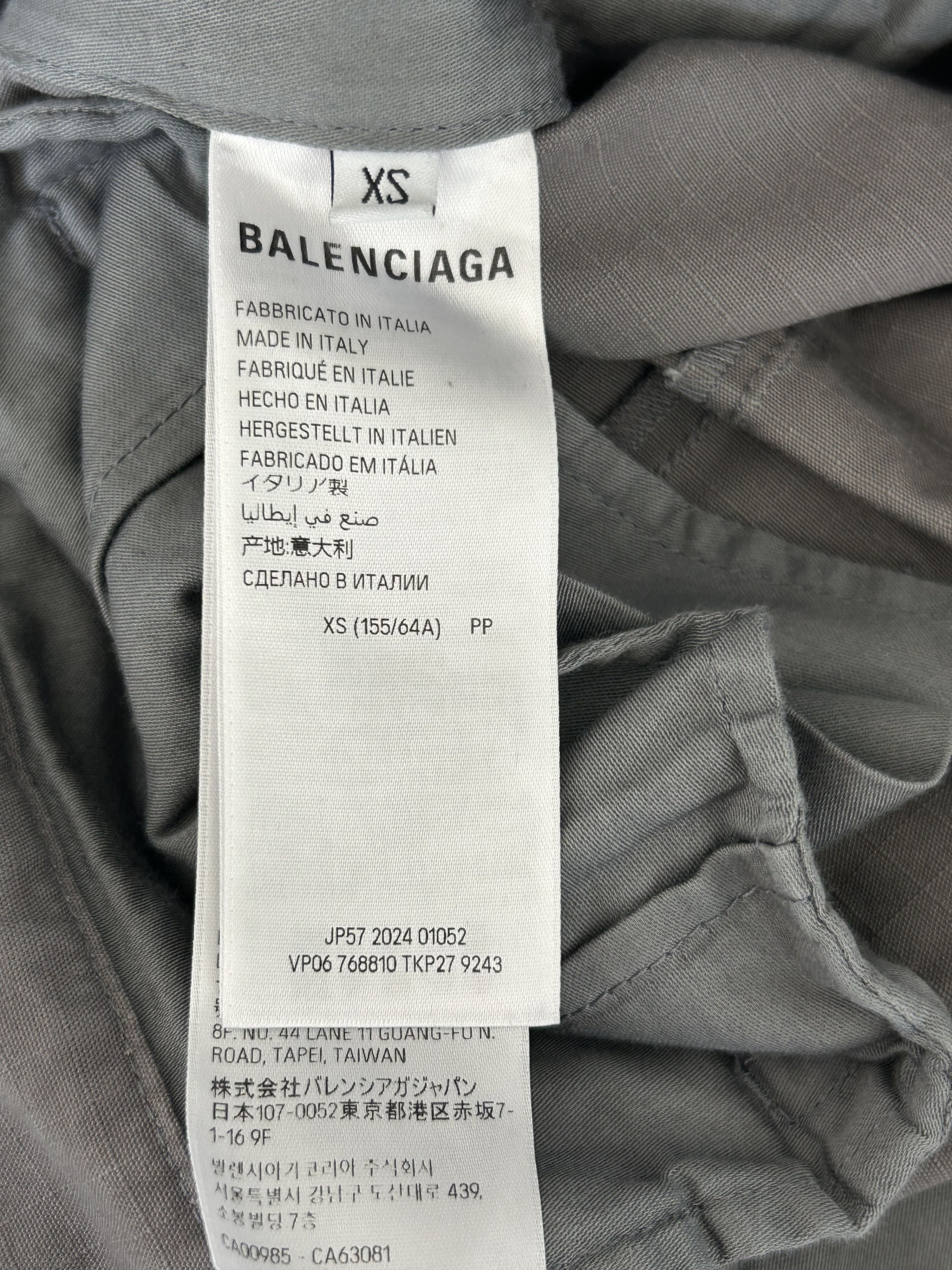 Balenciaga Balenciaga Grey Convertible Cargo Pants Size US 32 / EU 48 - 4 Thumbnail
