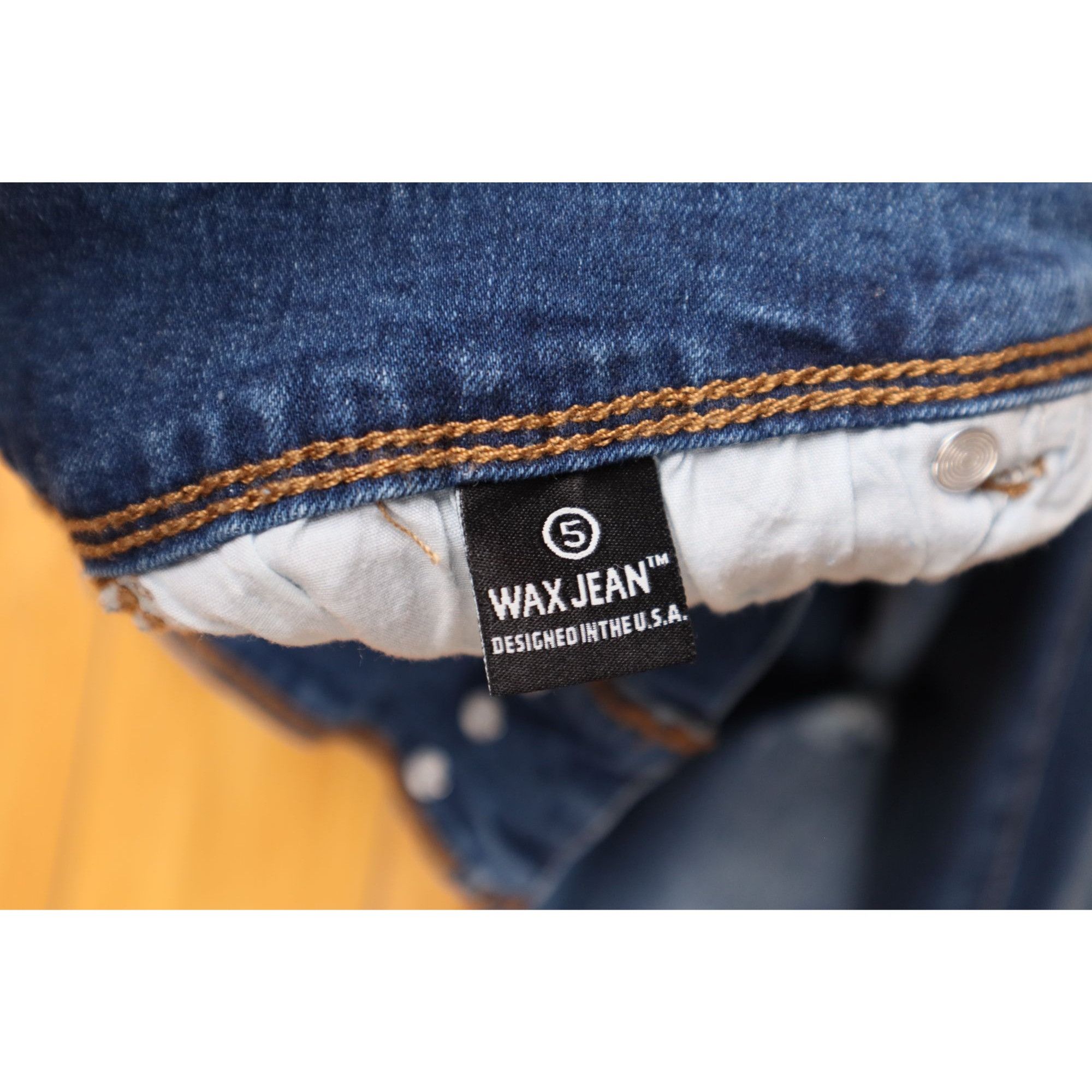 Other Wax Jeans Distressed Skinny Jeans Sz 5 | Studio Wardrobe | “ Size 26" / US 2 / IT 38 - 4 Thumbnail