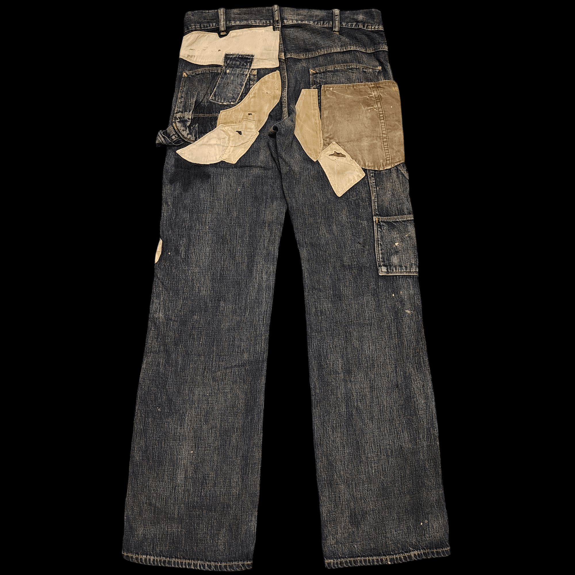 Kapital Kountry 💥Insane💥 Vtg Denim & Dungaree Patchwork design soft denim Size US 30 / EU 46 - 3 Thumbnail
